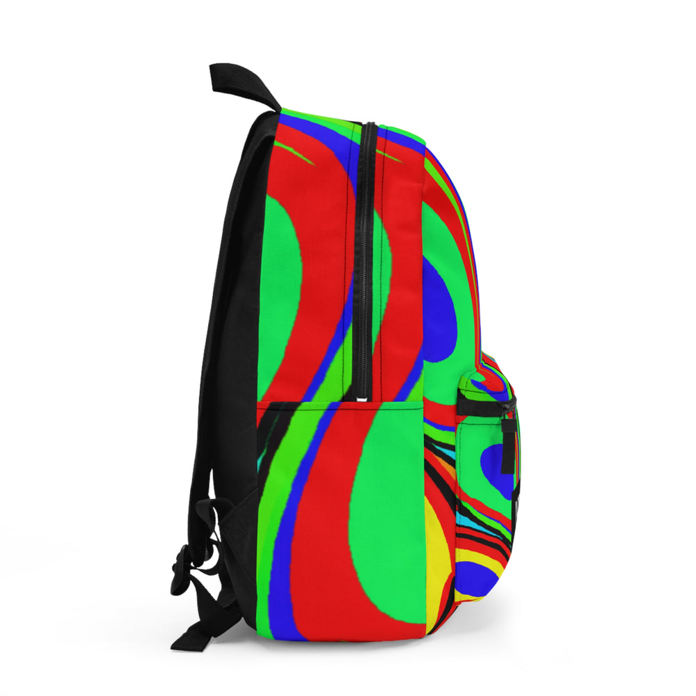 "Groovy Delight Vintage & Pop Art Emporium" - Backpack