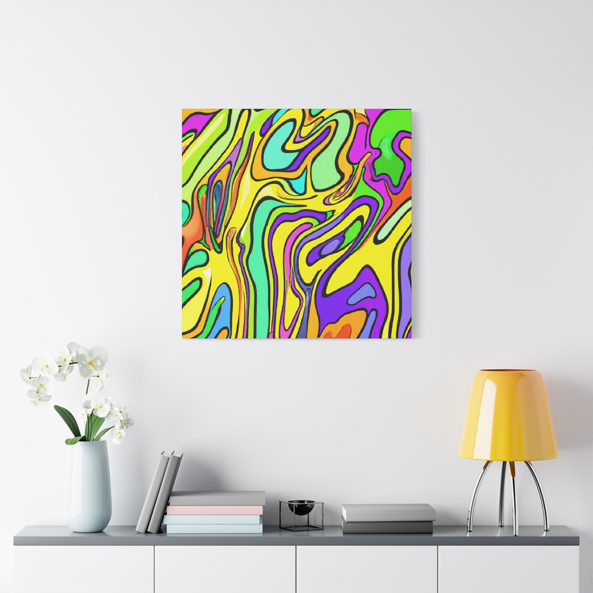 Groovy Whirlwind - Canvas