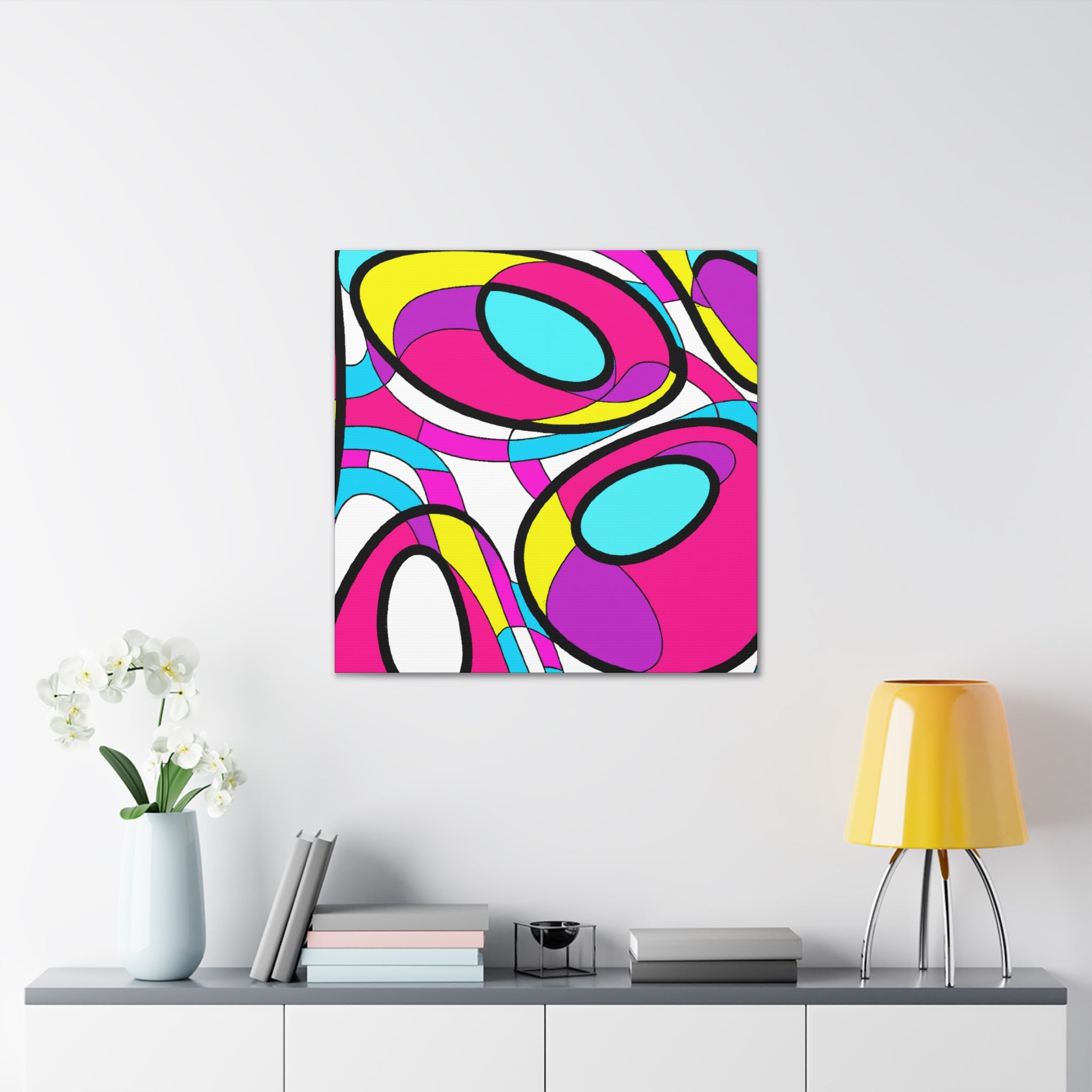 Groovy Kaleidoscope - Canvas