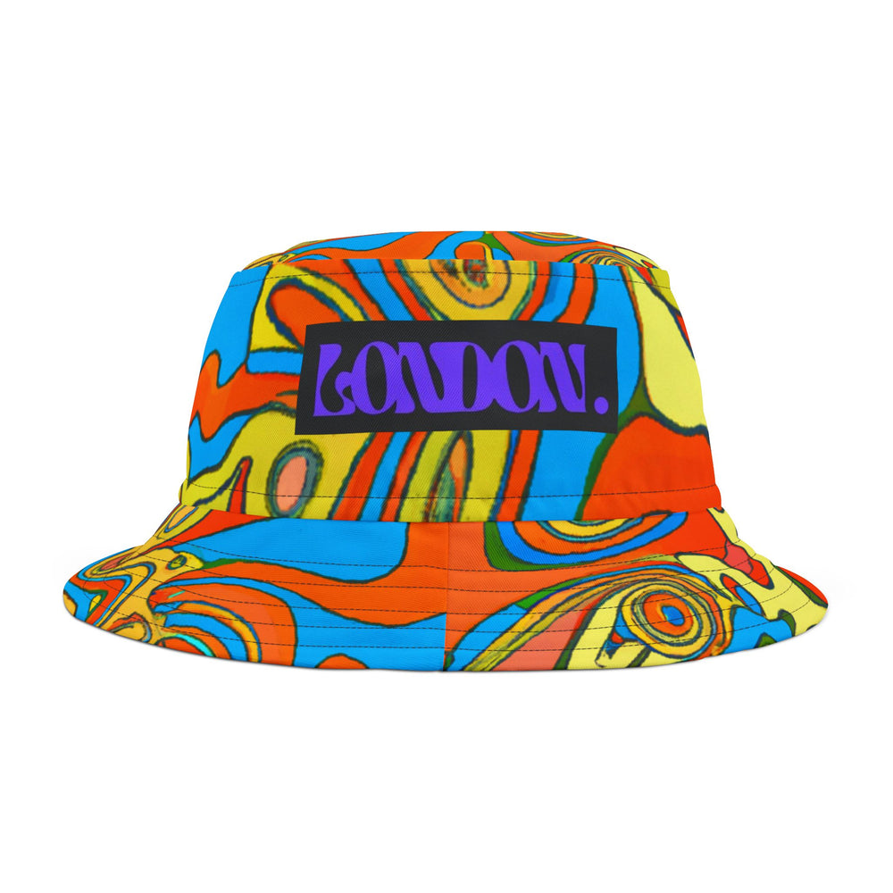 "Rad Paisley Technicolor" - Bucket Hat
