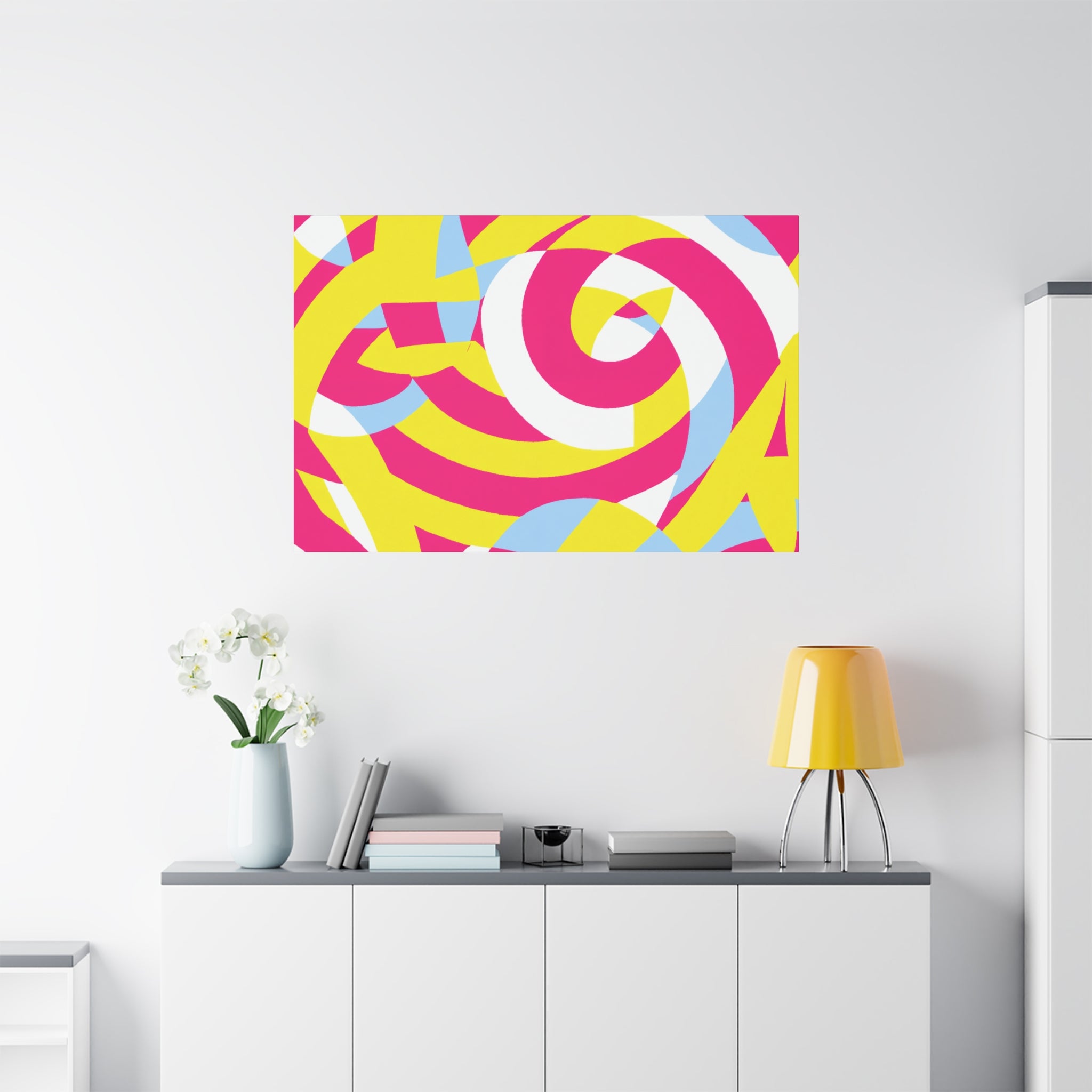 Groovy Kaleidoscope - Canvas