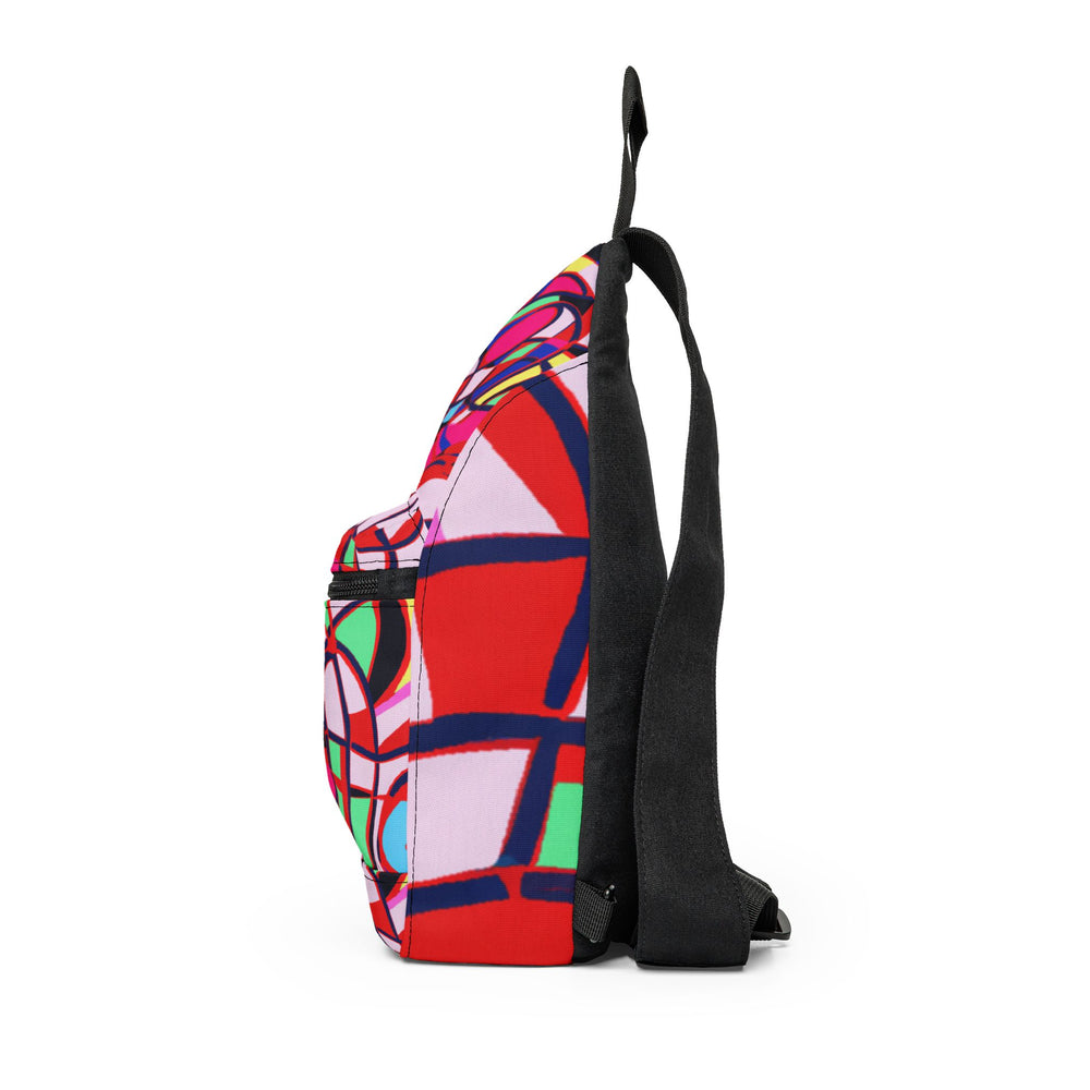 "Groovy Delight by Jett Stardust" - Sling Bag
