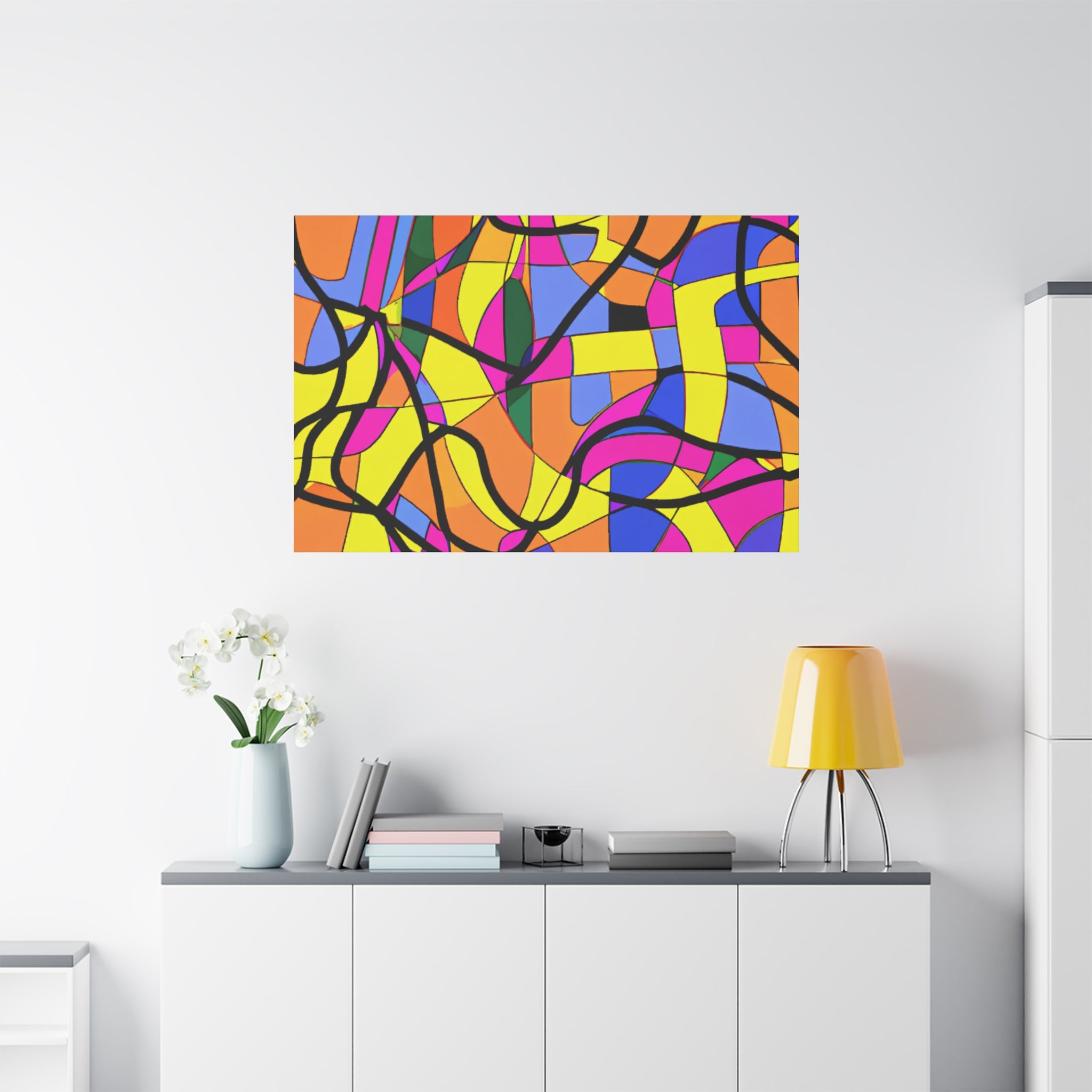Groovy Kaleidoscope - Canvas