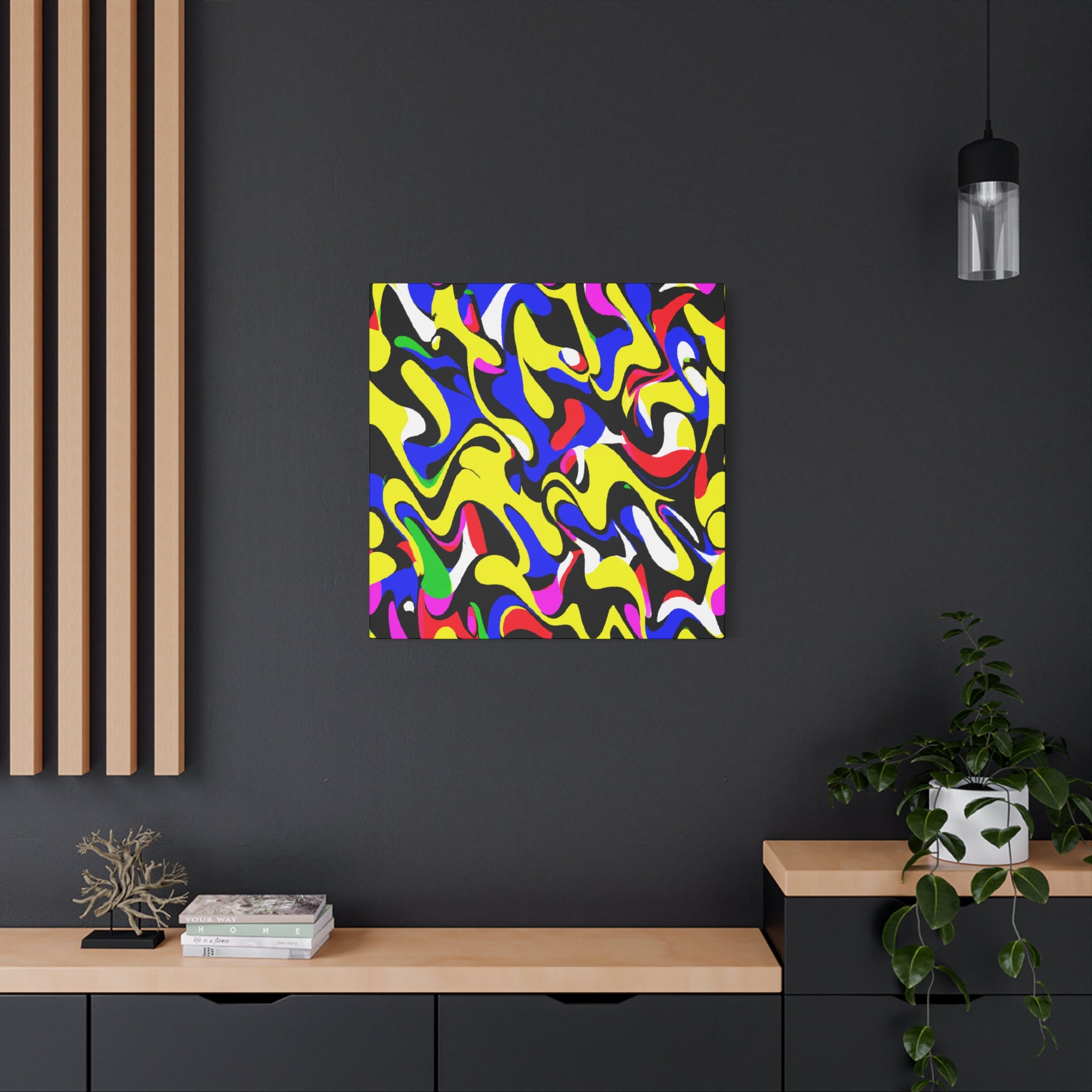 Groovy Cosmos - Canvas