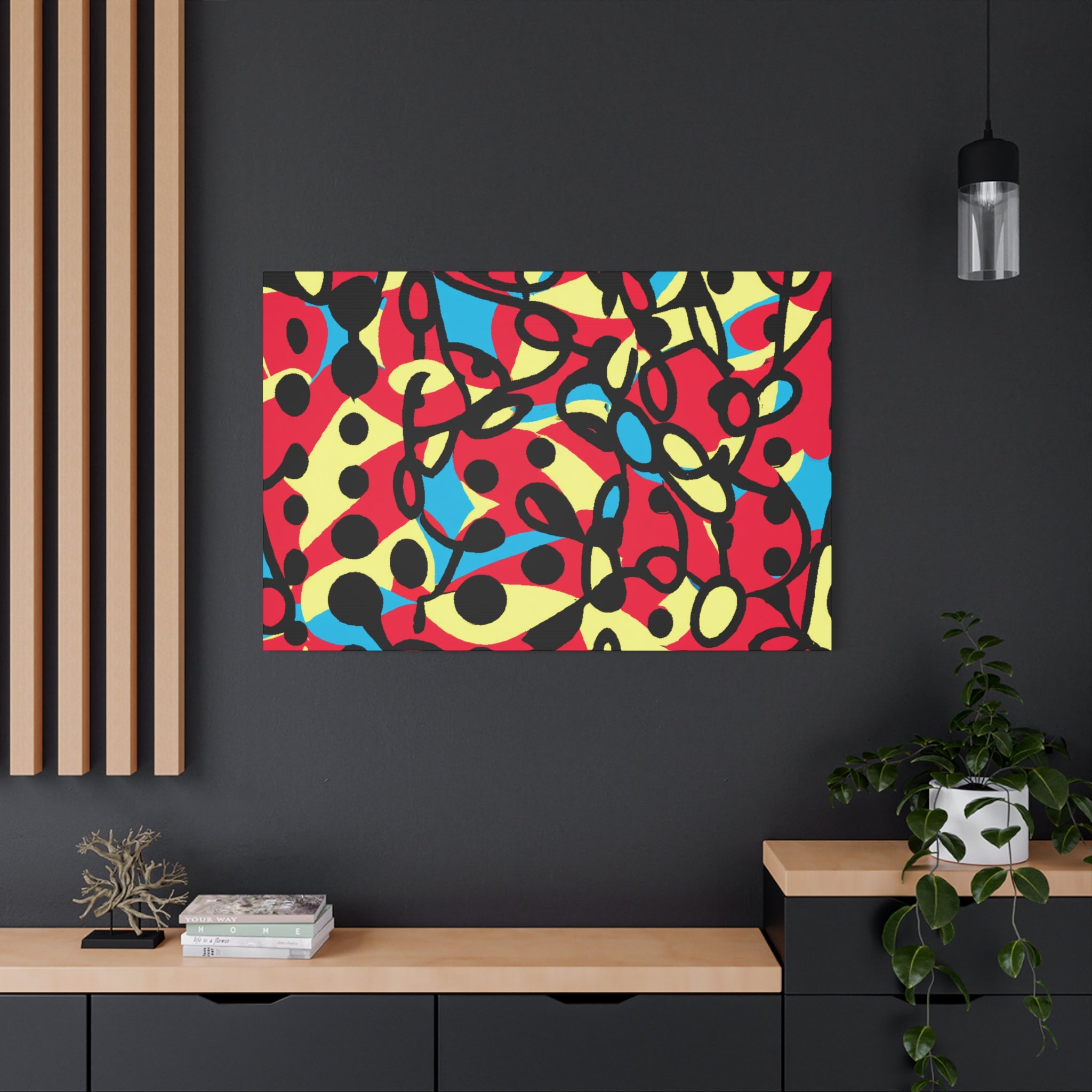 Groovy Kaleidoscope - Canvas