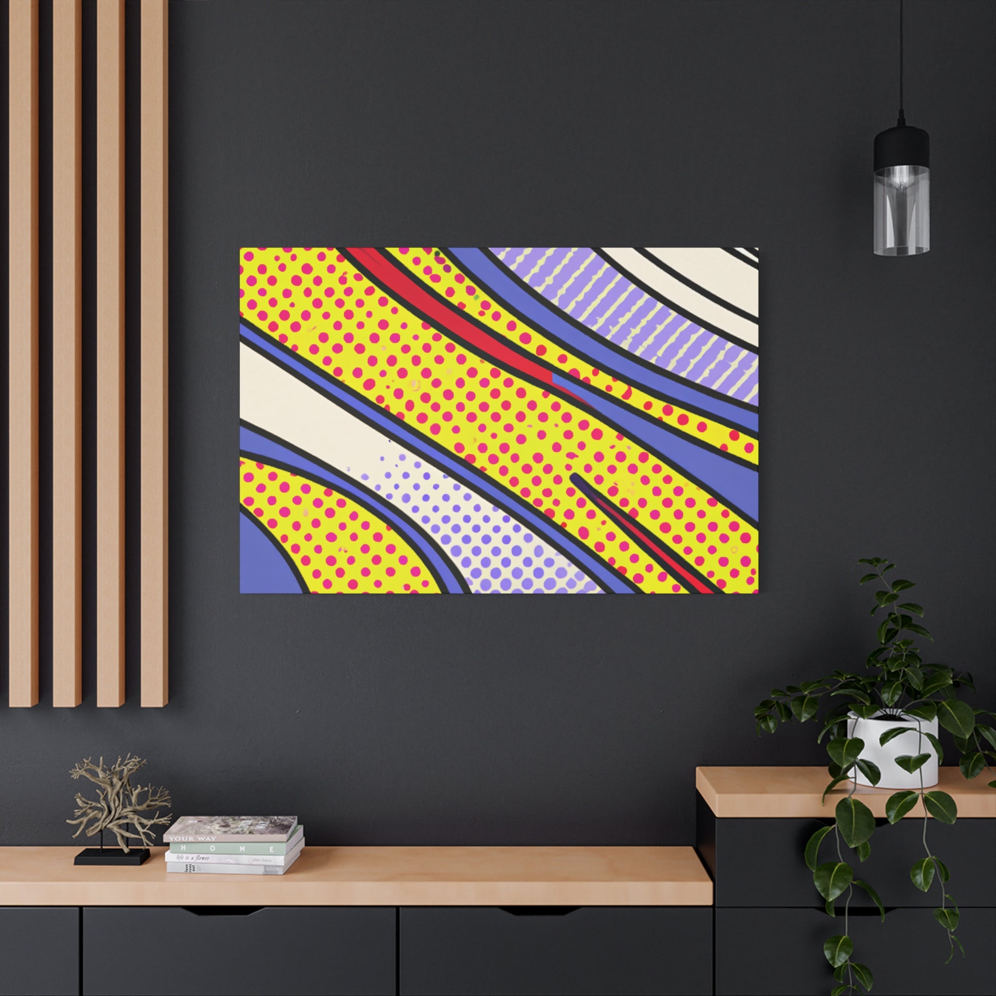 Groovy Kaleidoscope - Canvas
