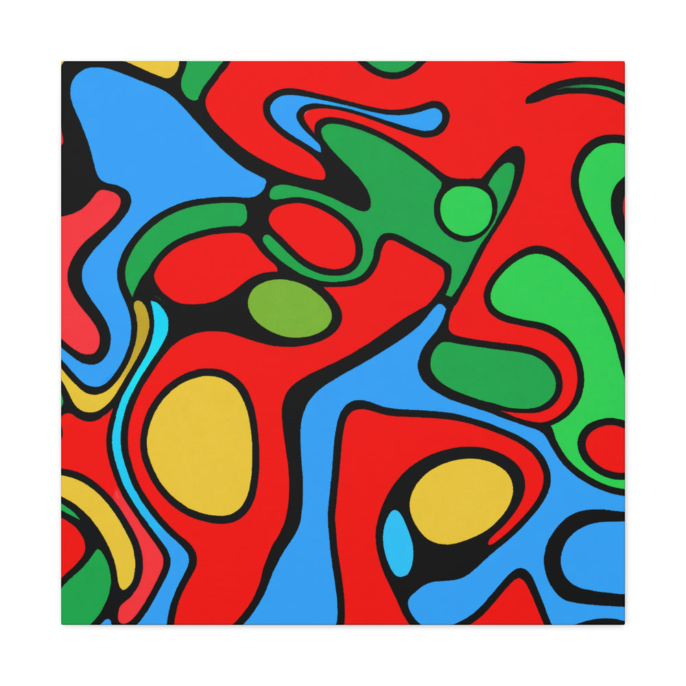 Groovy Kaleidoscope - Canvas