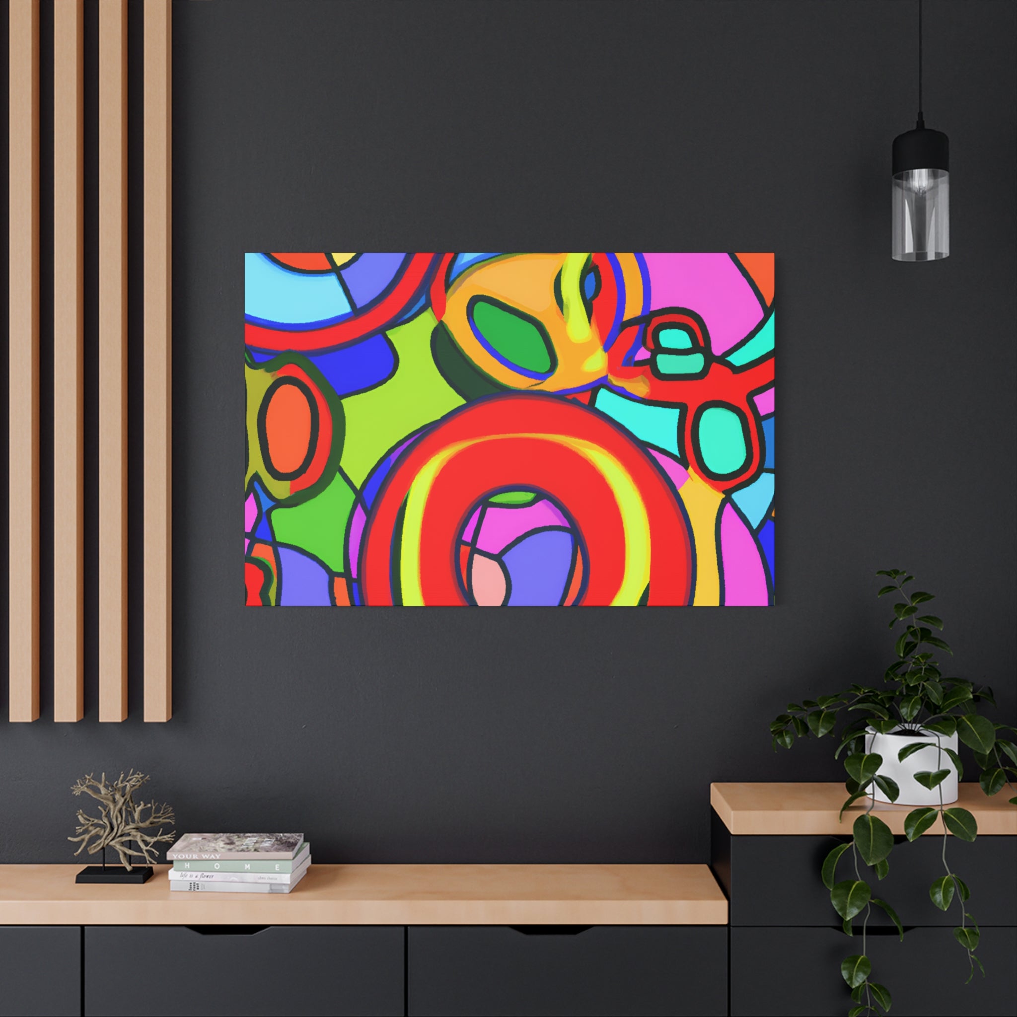 Stella Moonflower - Canvas