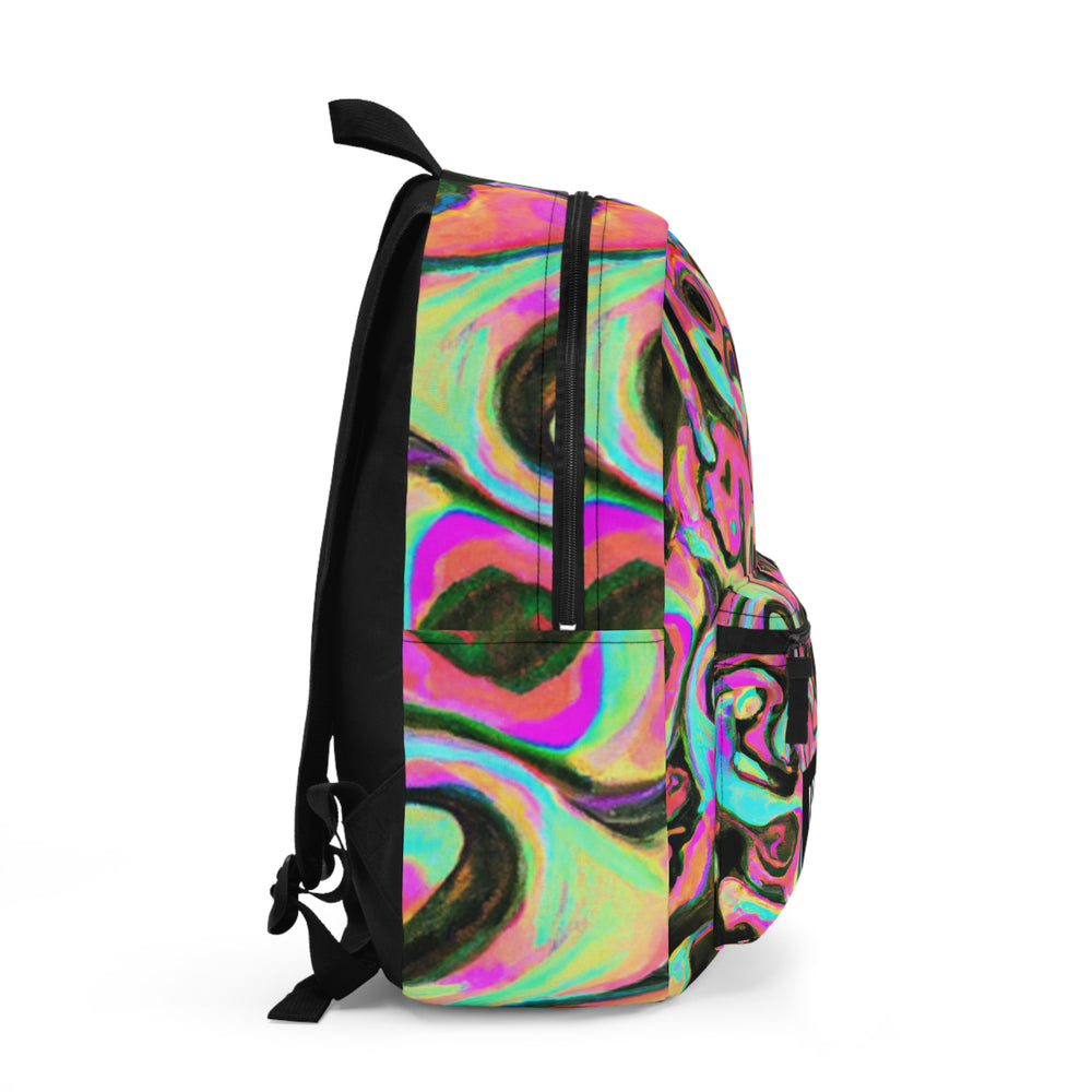 Twisty Lava Lamp Lightning - Backpack