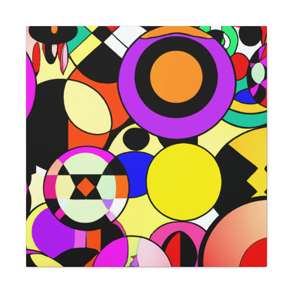 Groovy Kaleidoscope - Canvas
