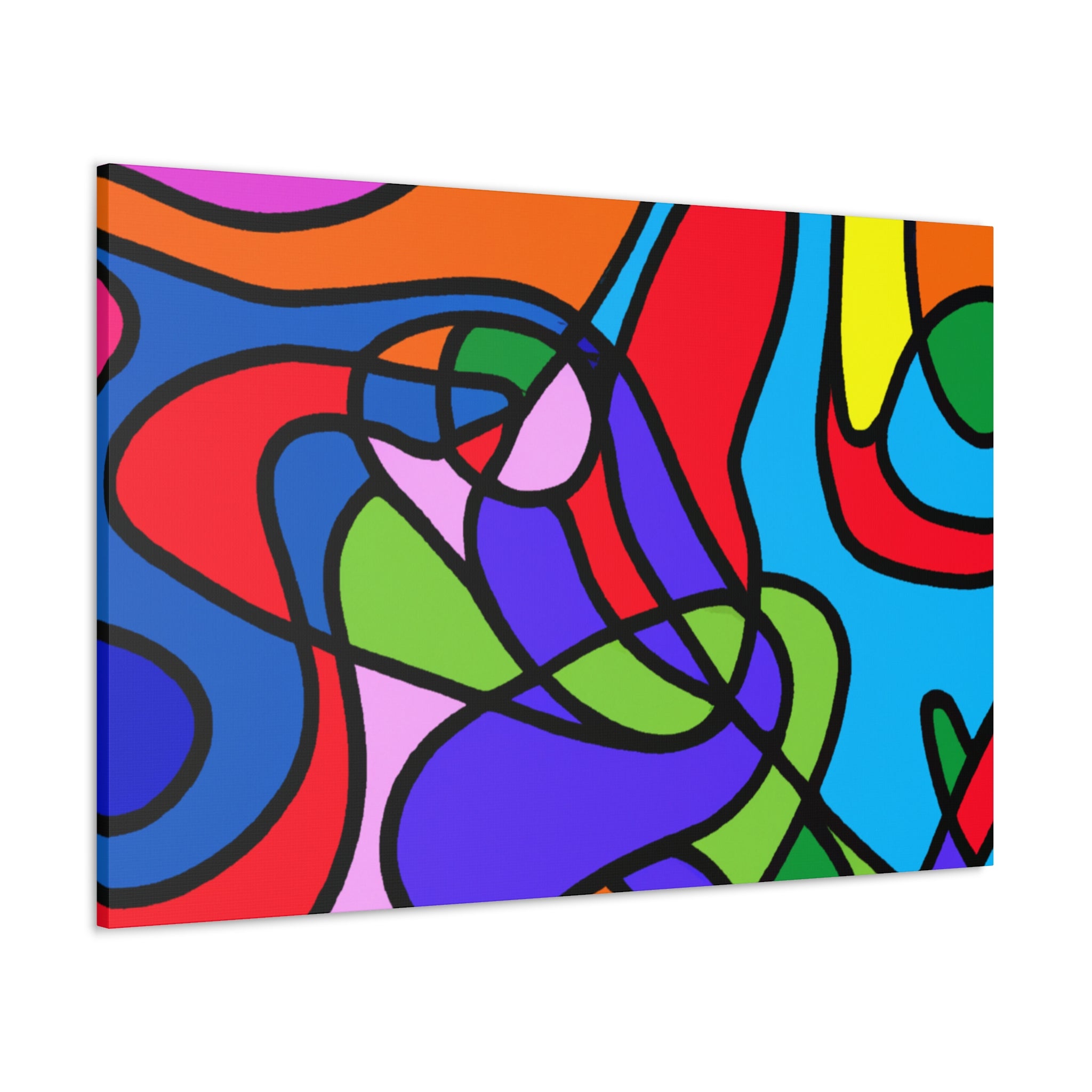 Groovy Kaleidoscope - Canvas