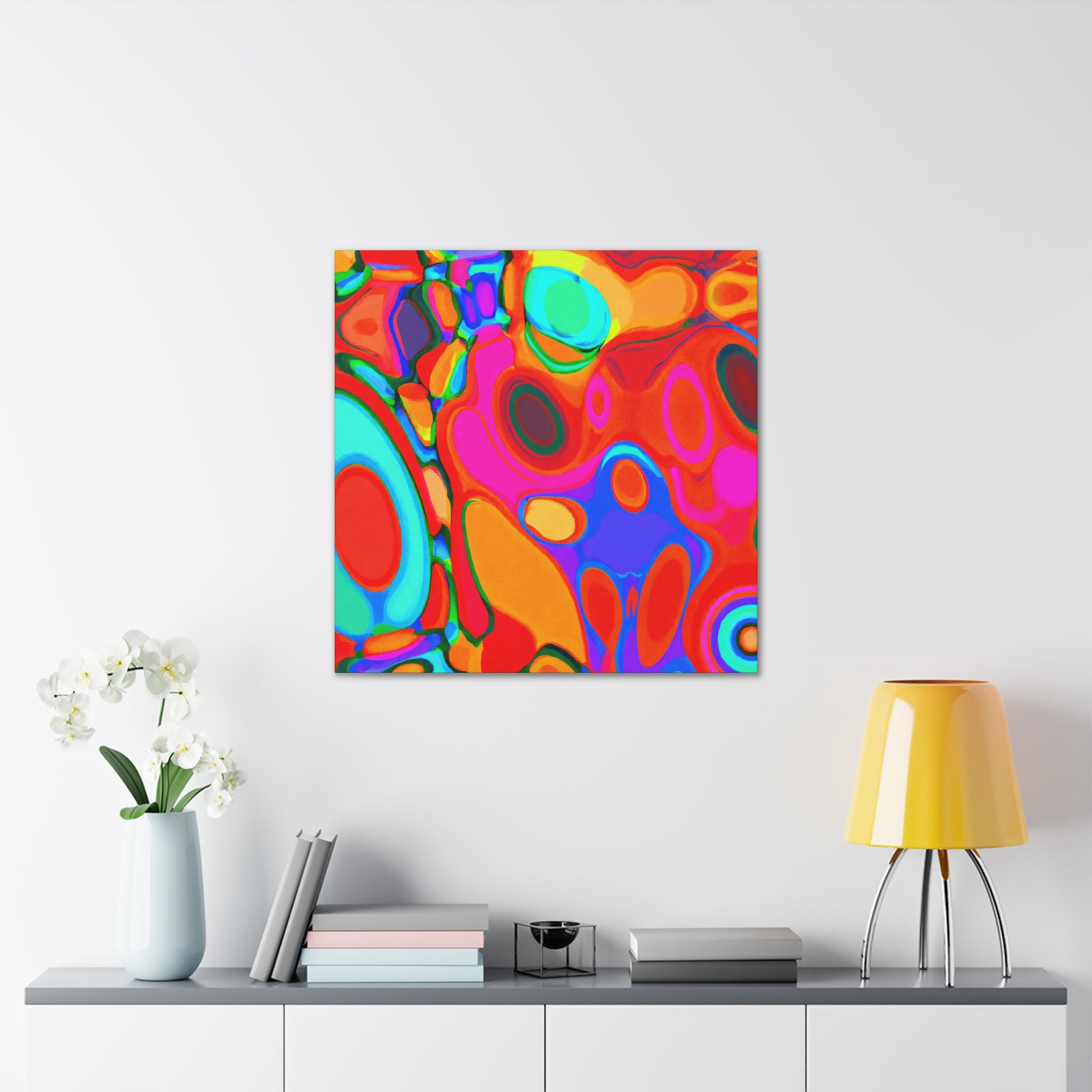 Groovy Kaleidoscope - Canvas