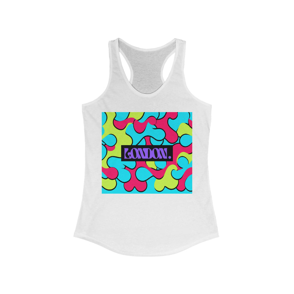 "Kaleidoscope Mirage" - Racerback Tank Top