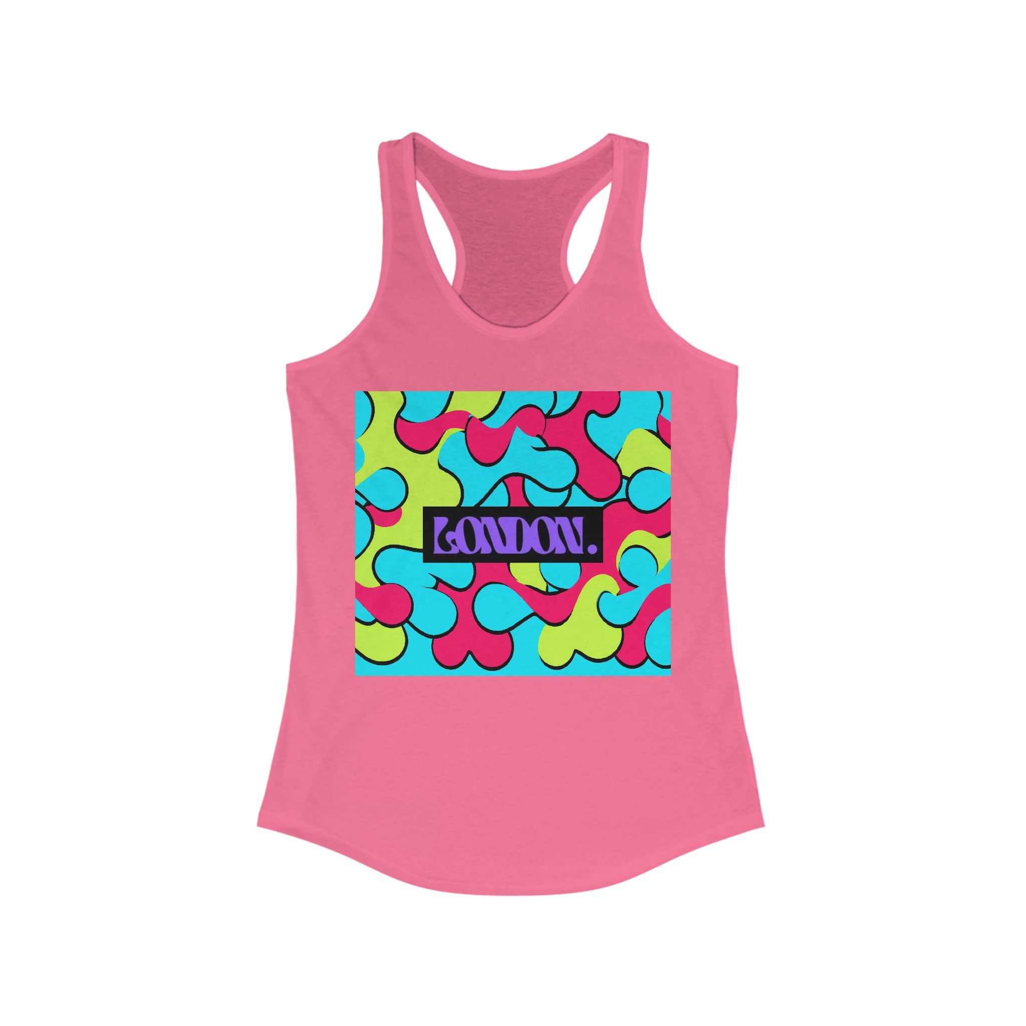 "Kaleidoscope Mirage" - Racerback Tank Top
