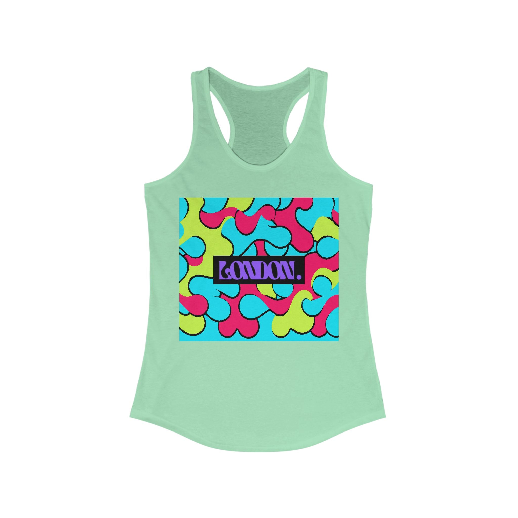 "Kaleidoscope Mirage" - Racerback Tank Top