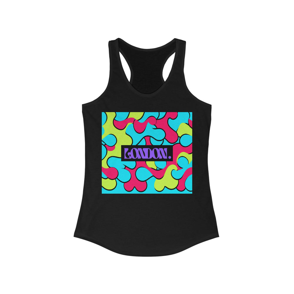 "Kaleidoscope Mirage" - Racerback Tank Top