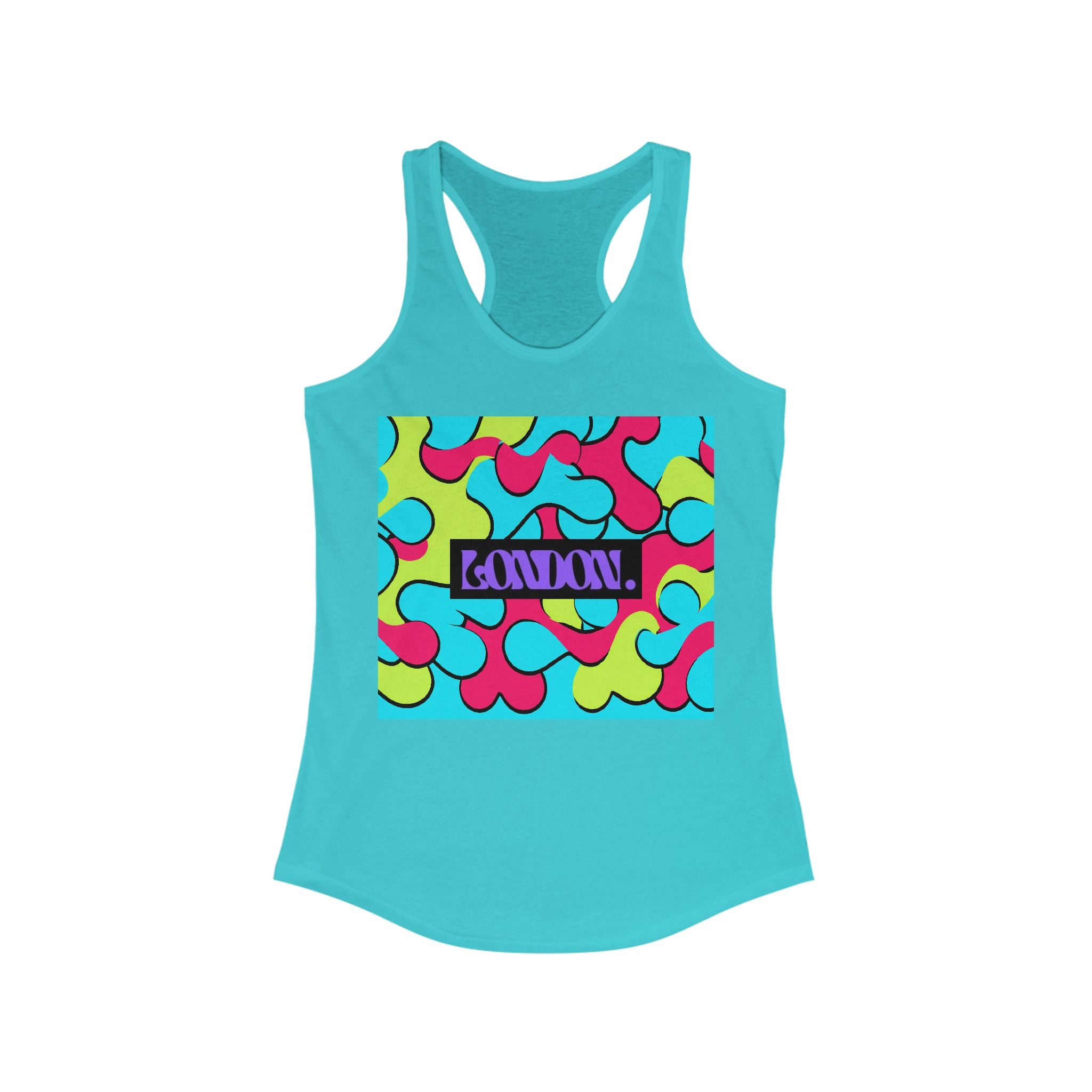 "Kaleidoscope Mirage" - Racerback Tank Top