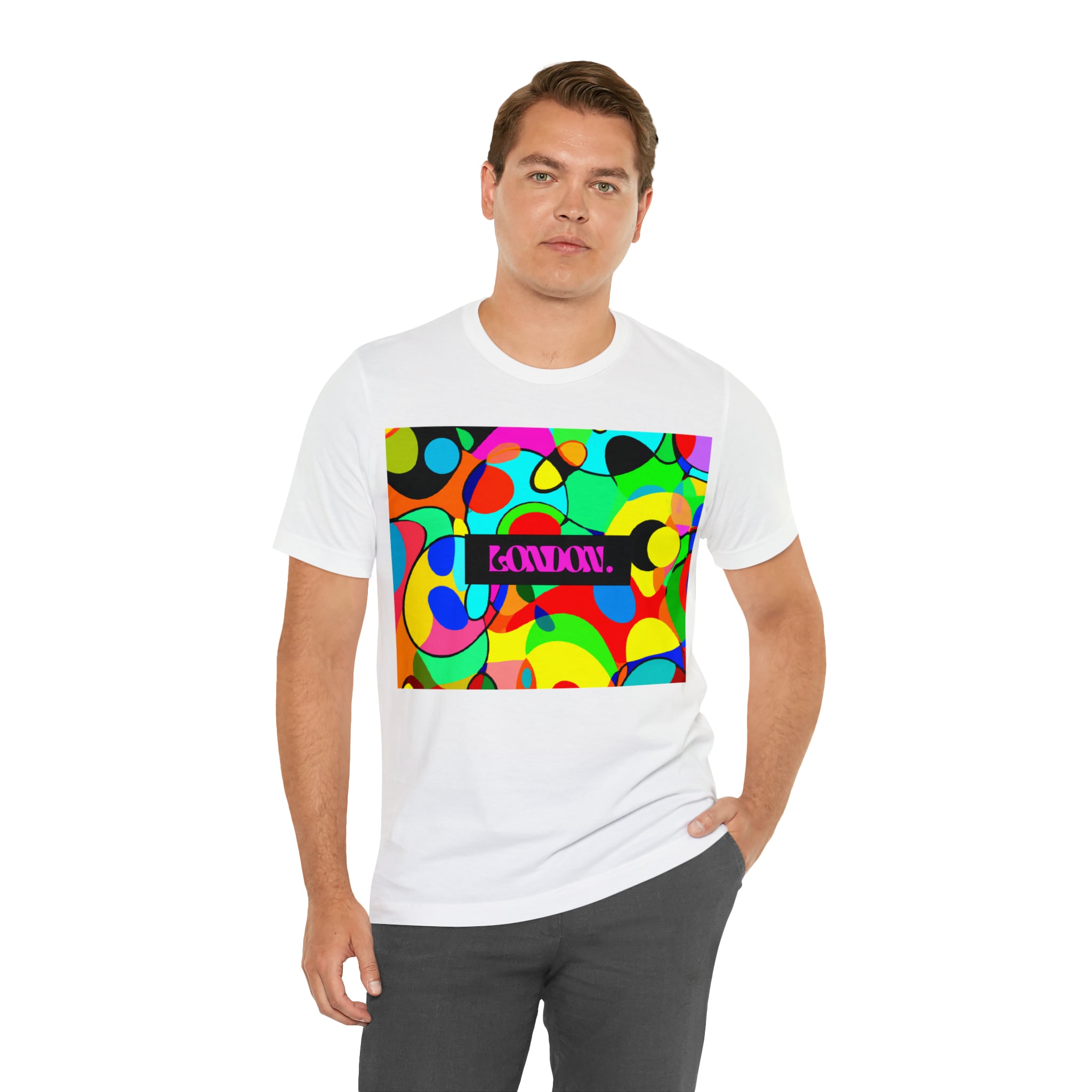 Rainbow Daisies - Tee