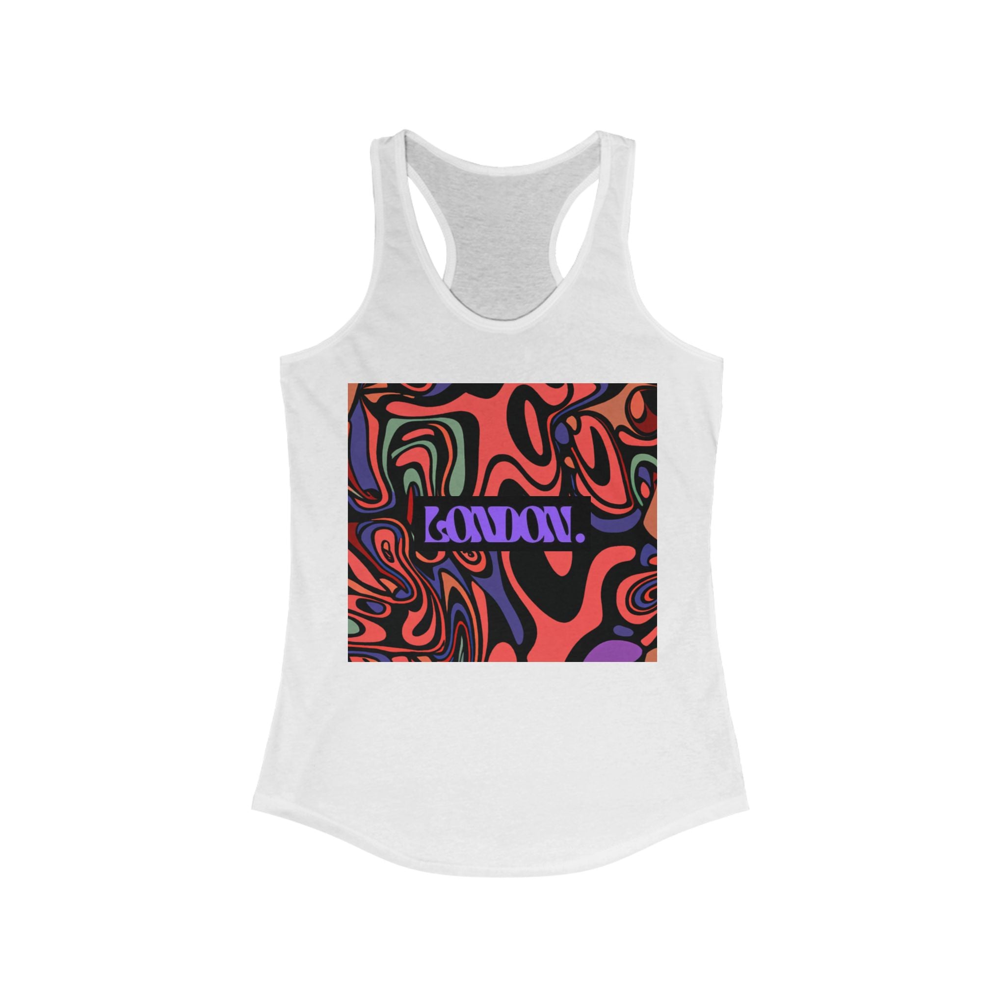 "Prism Paradox" - Racerback Tank Top