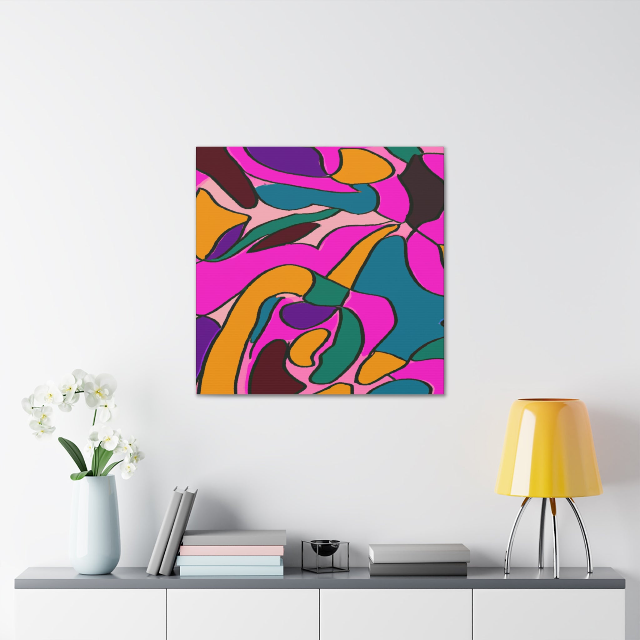 Groovy Kaleidoscope - Canvas