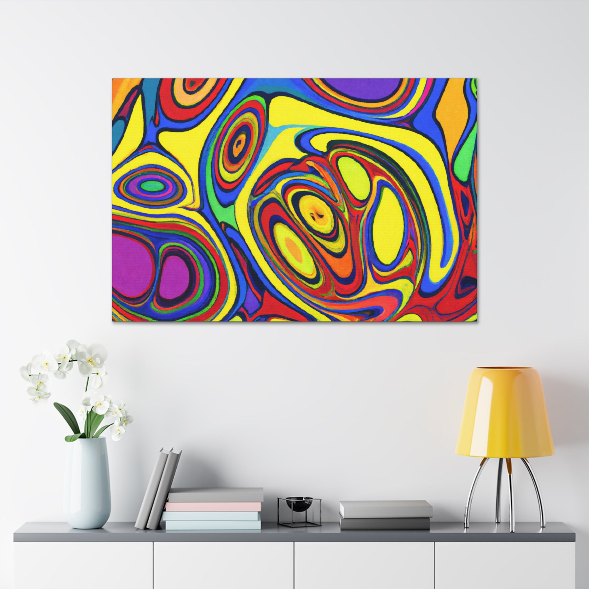 Groovy Whirlwind - Canvas