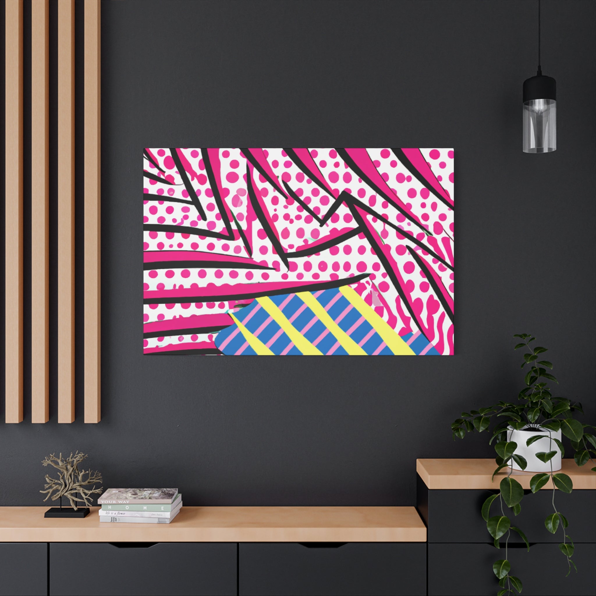 Groovy Kaleidoscope - Canvas