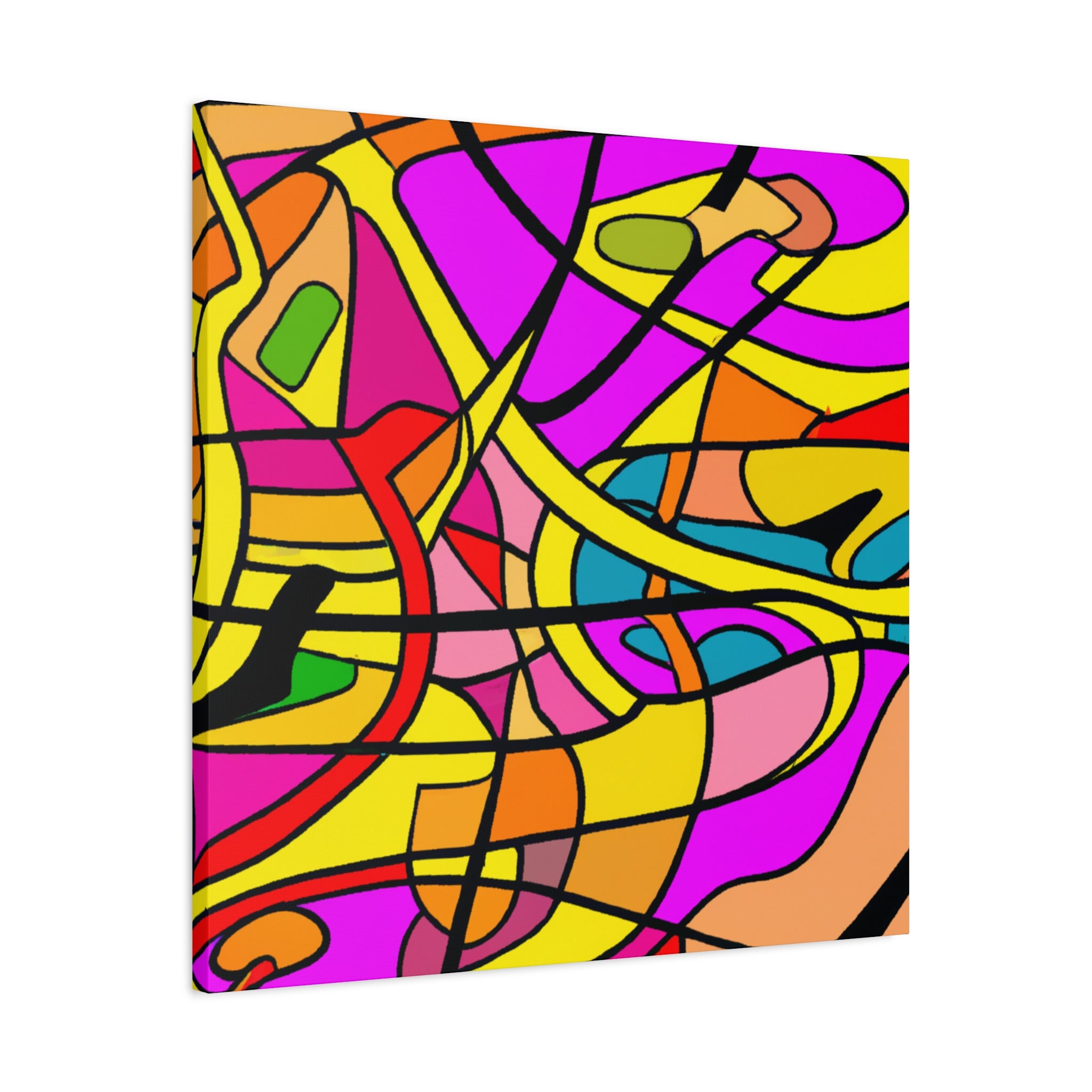 Groovy Kaleidoscope - Canvas