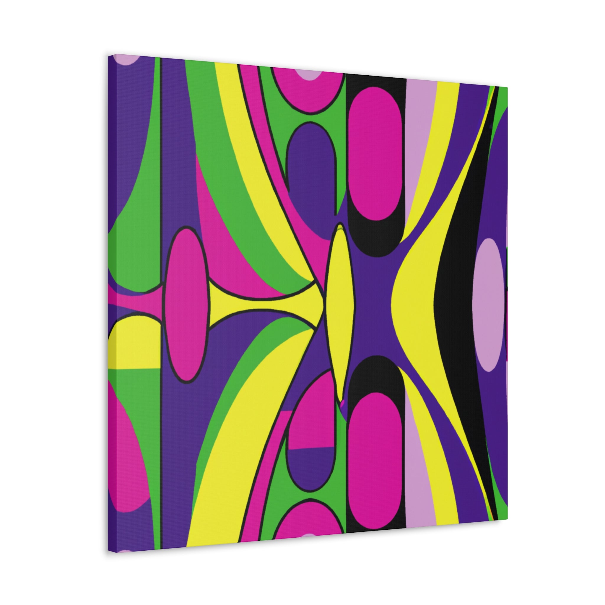 Groovy Kaleidoscope - Canvas