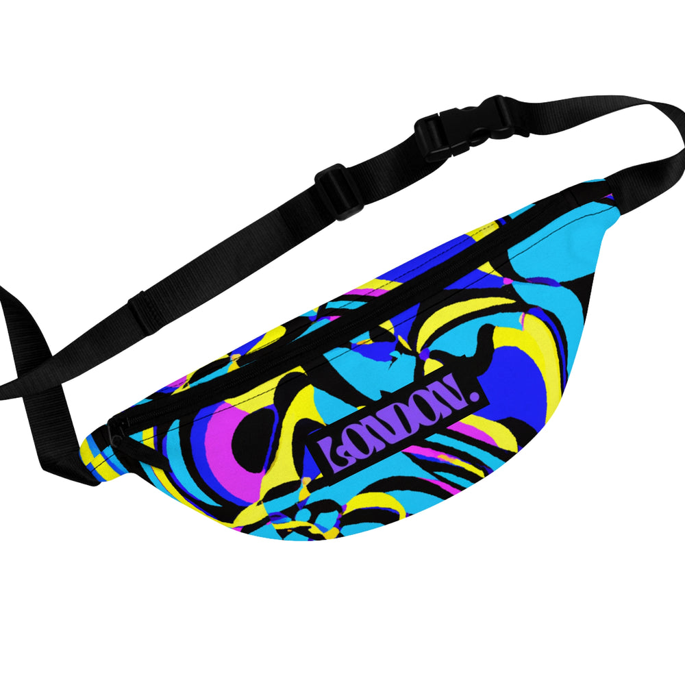 "Groovy Galaxies by Orion O'Dare" - Fanny Pack