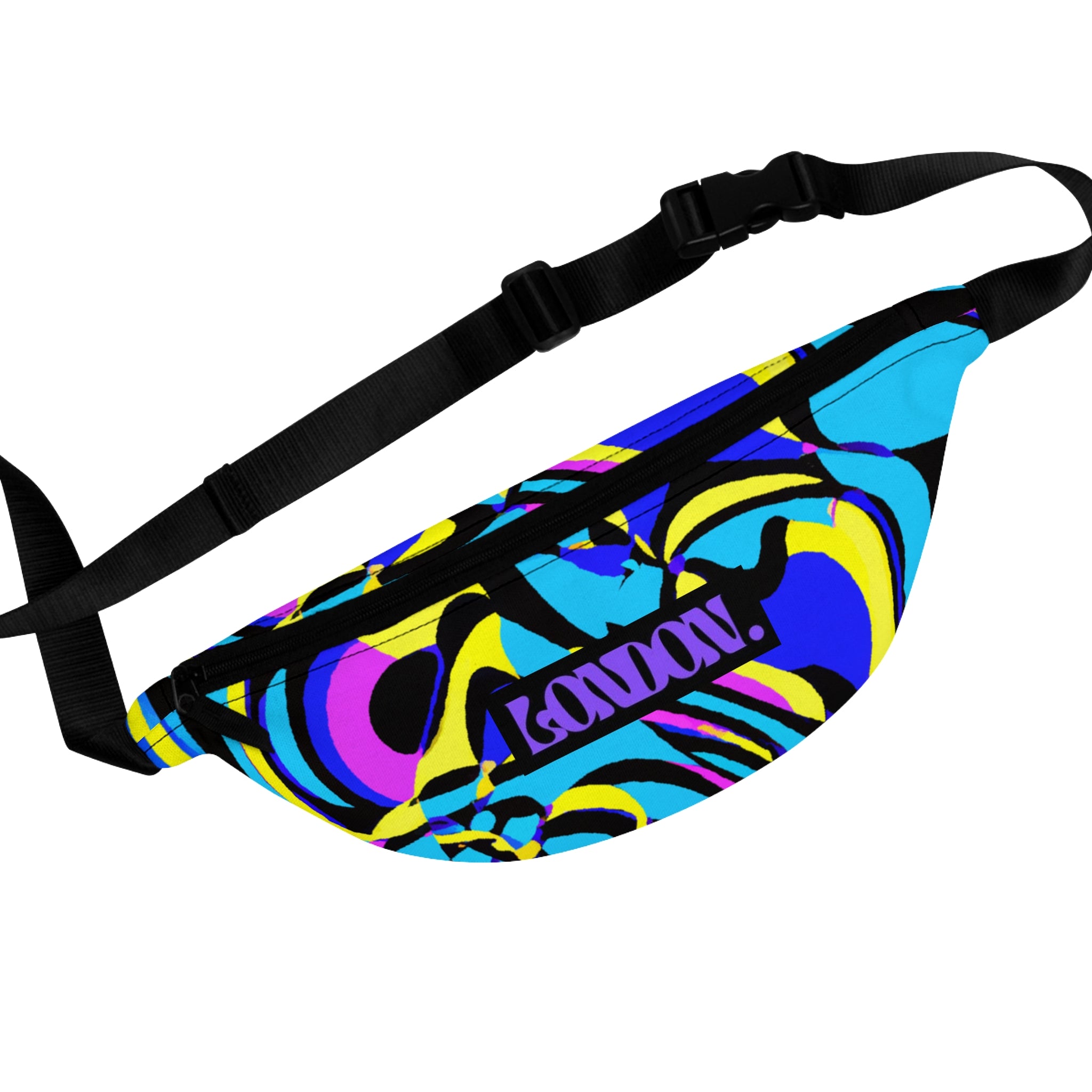 "Groovy Galaxies by Orion O'Dare" - Fanny Pack