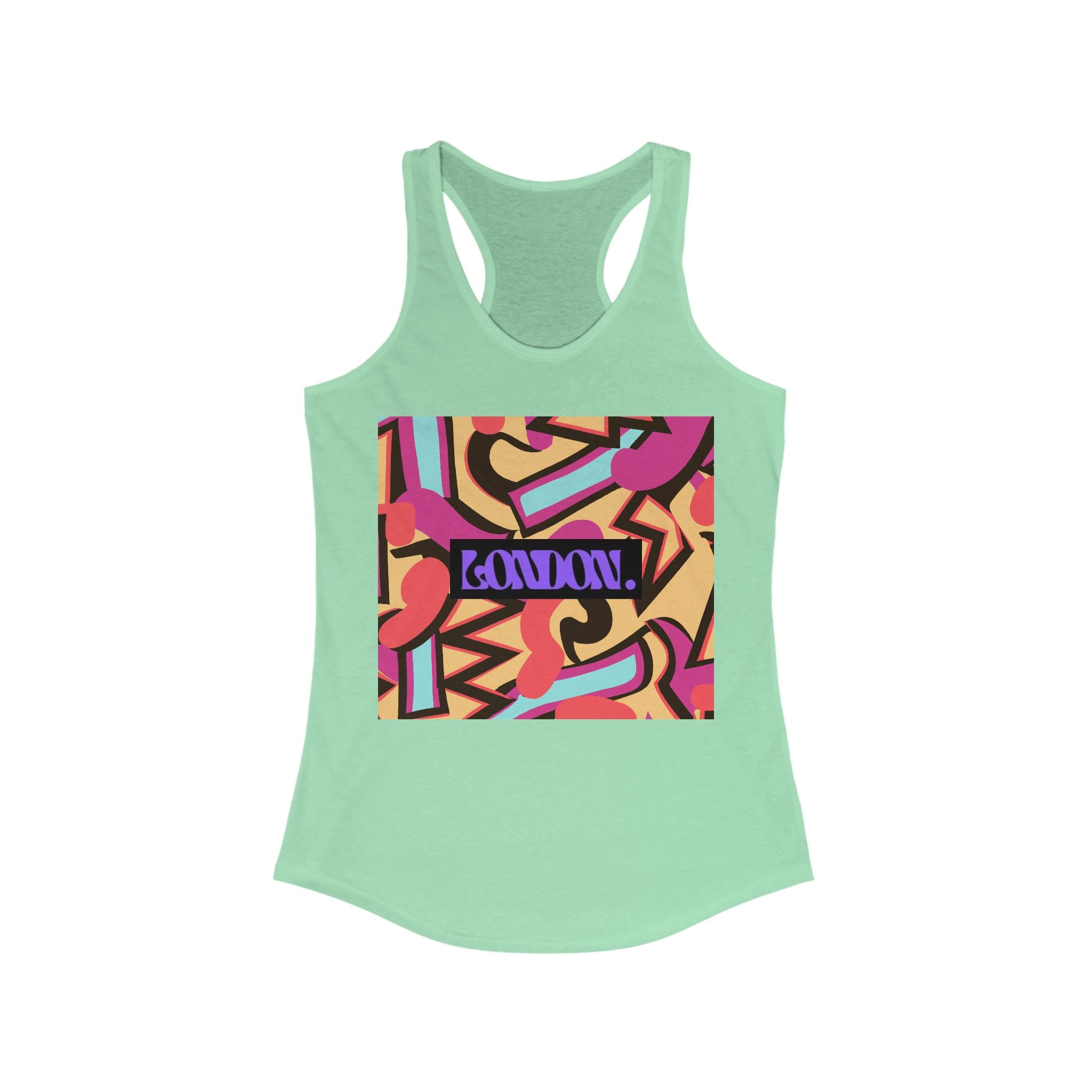 "Kaleidoscope Kismet" - Racerback Tank Top