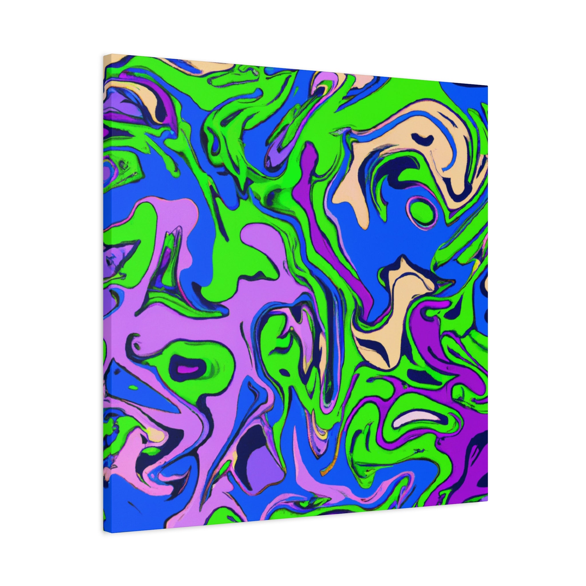 Groovy Kaleidoscope - Canvas