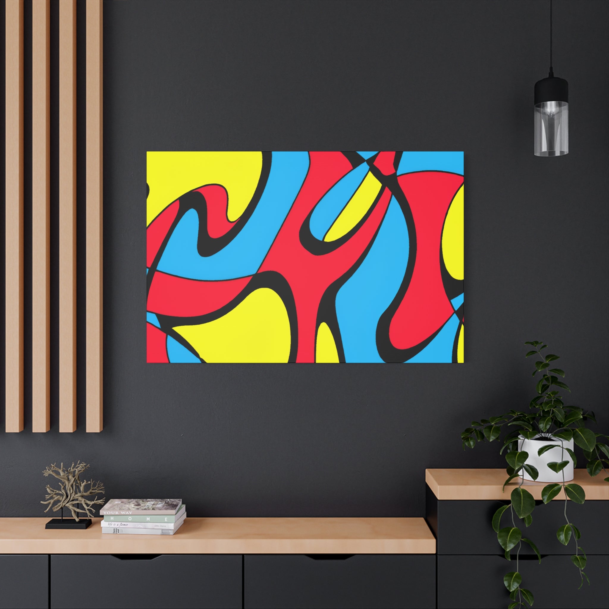Cosmic Kaleidoscope - Canvas
