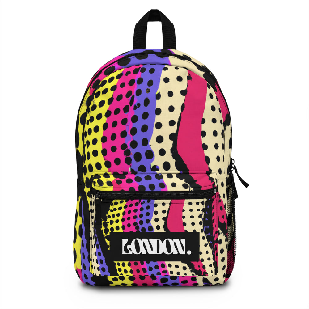 "Groovy Mirage: Vintage Wonders" - Backpack