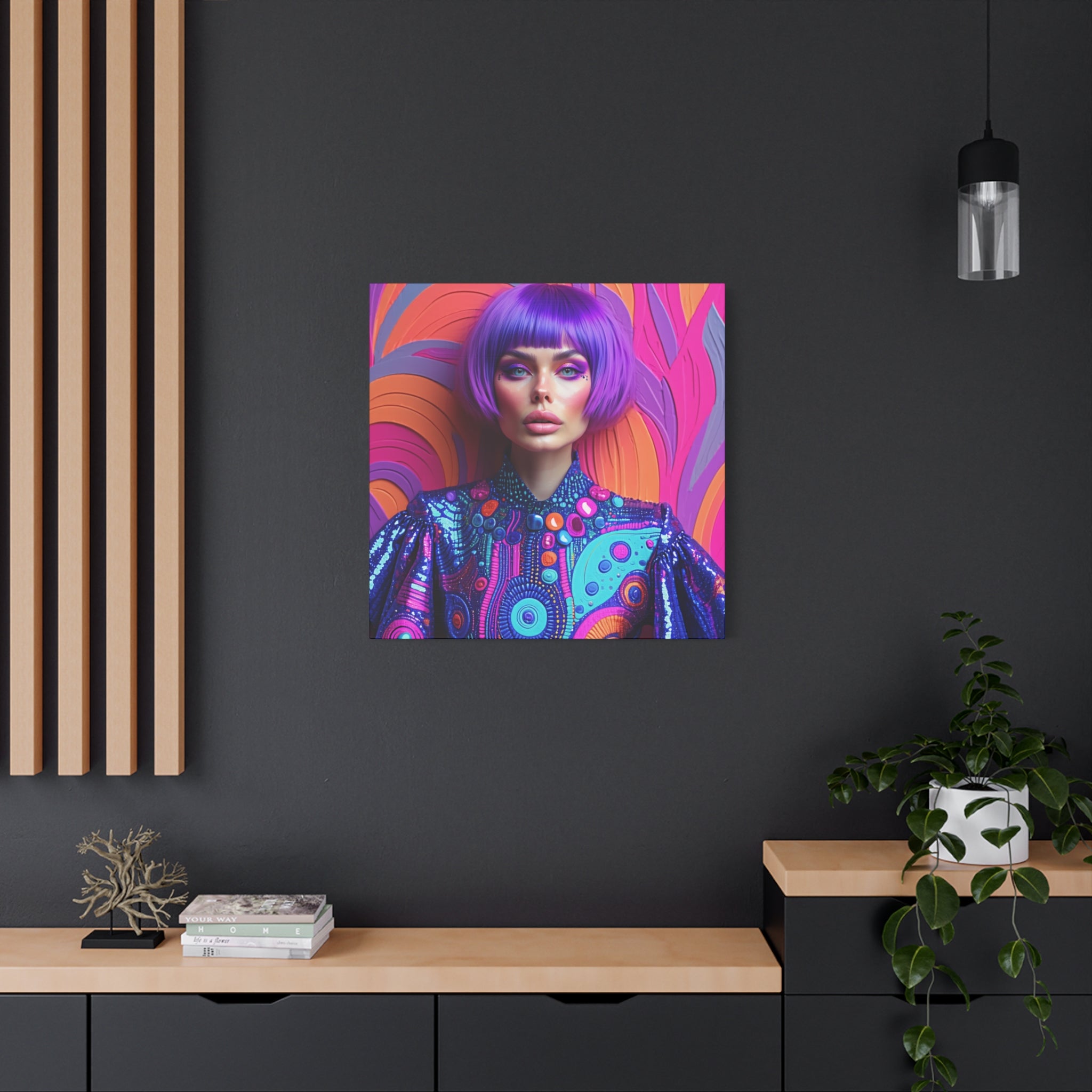 Groovy Vortex - Canvas