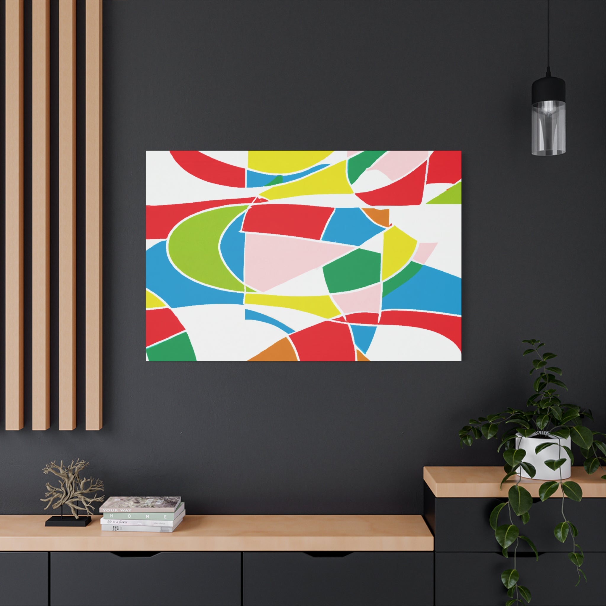 Groovy Kaleidoscope - Canvas