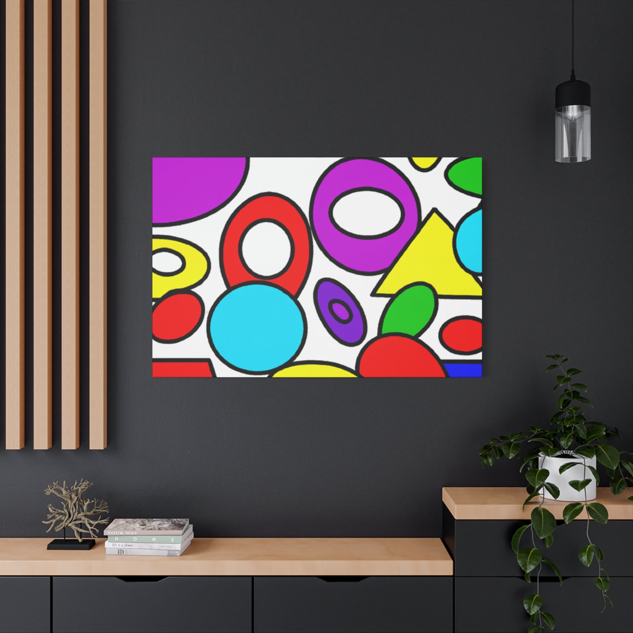 Groovy Kaleidoscope - Canvas