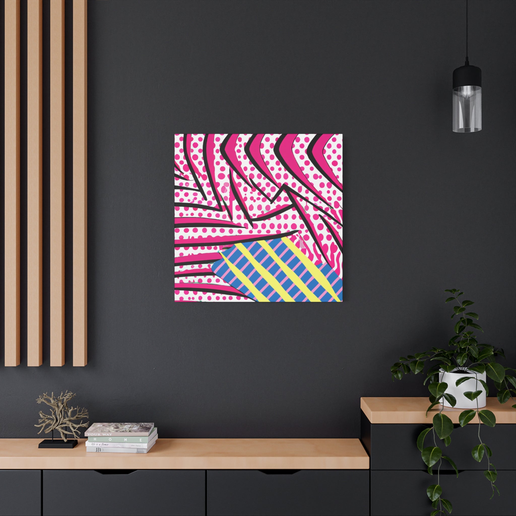 Groovy Kaleidoscope - Canvas