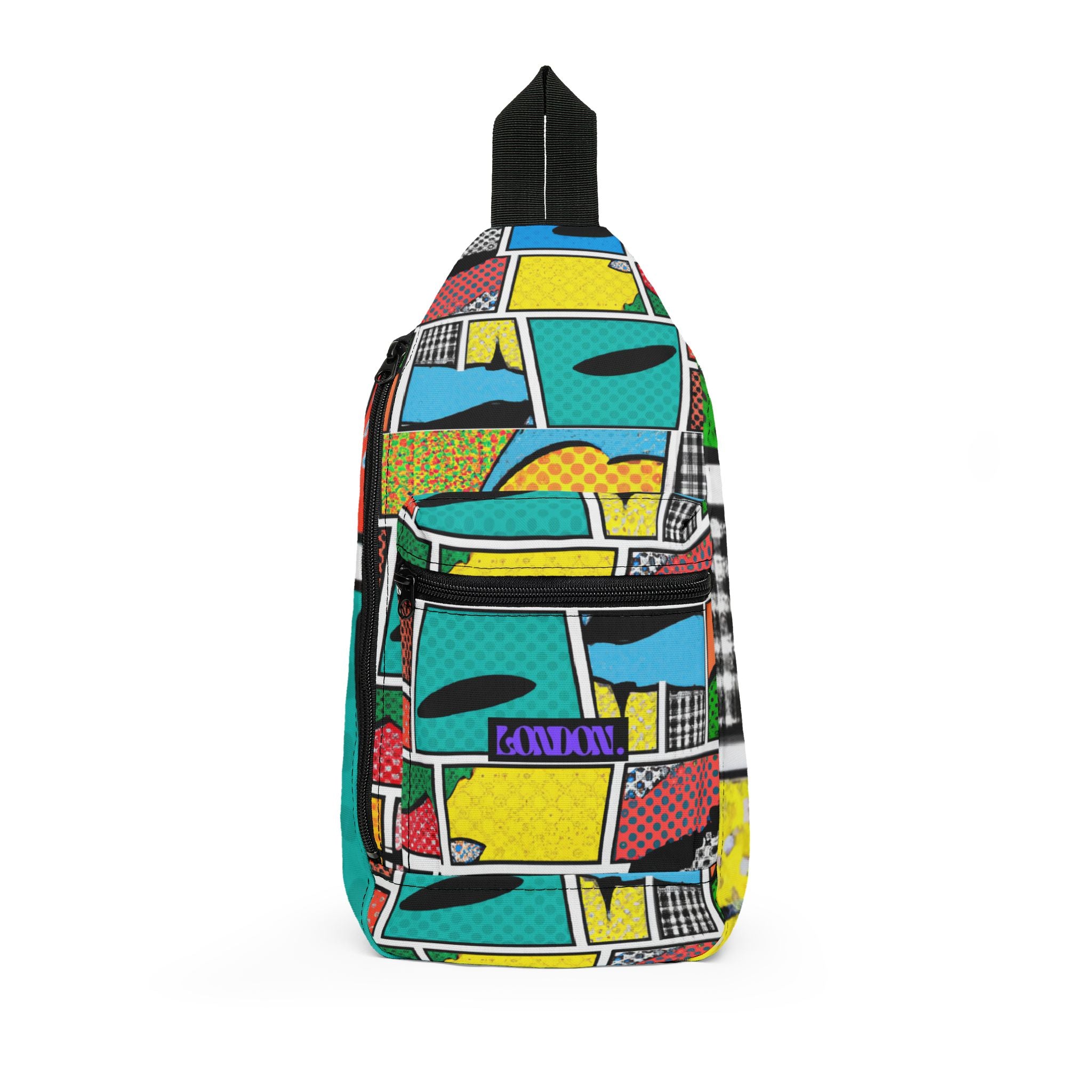 "Velvet Marigold Groove" - Sling Bag