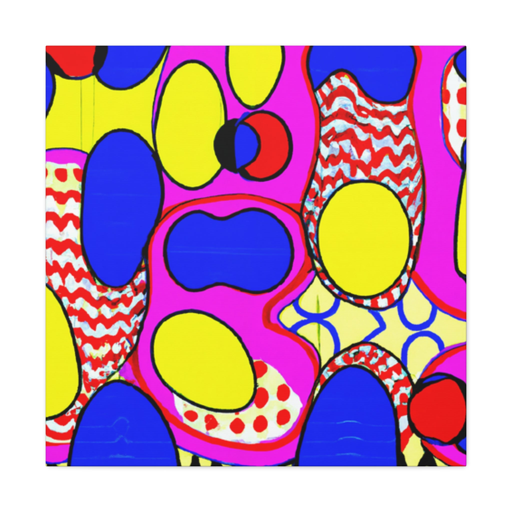 Groovy Kaleidoscope - Canvas