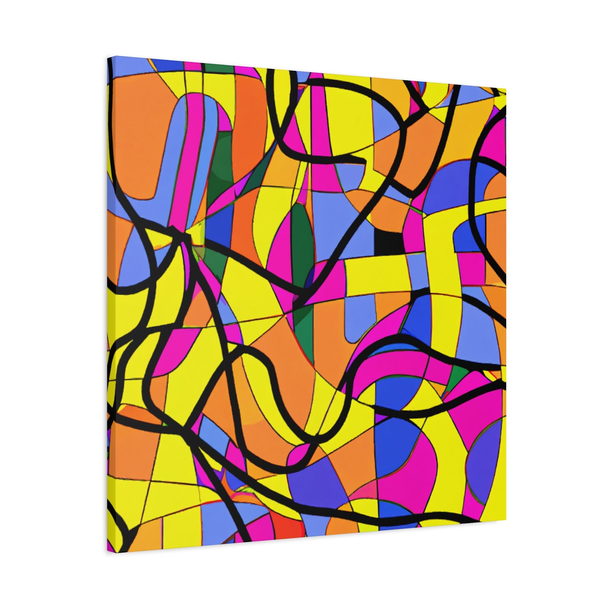 Groovy Kaleidoscope - Canvas