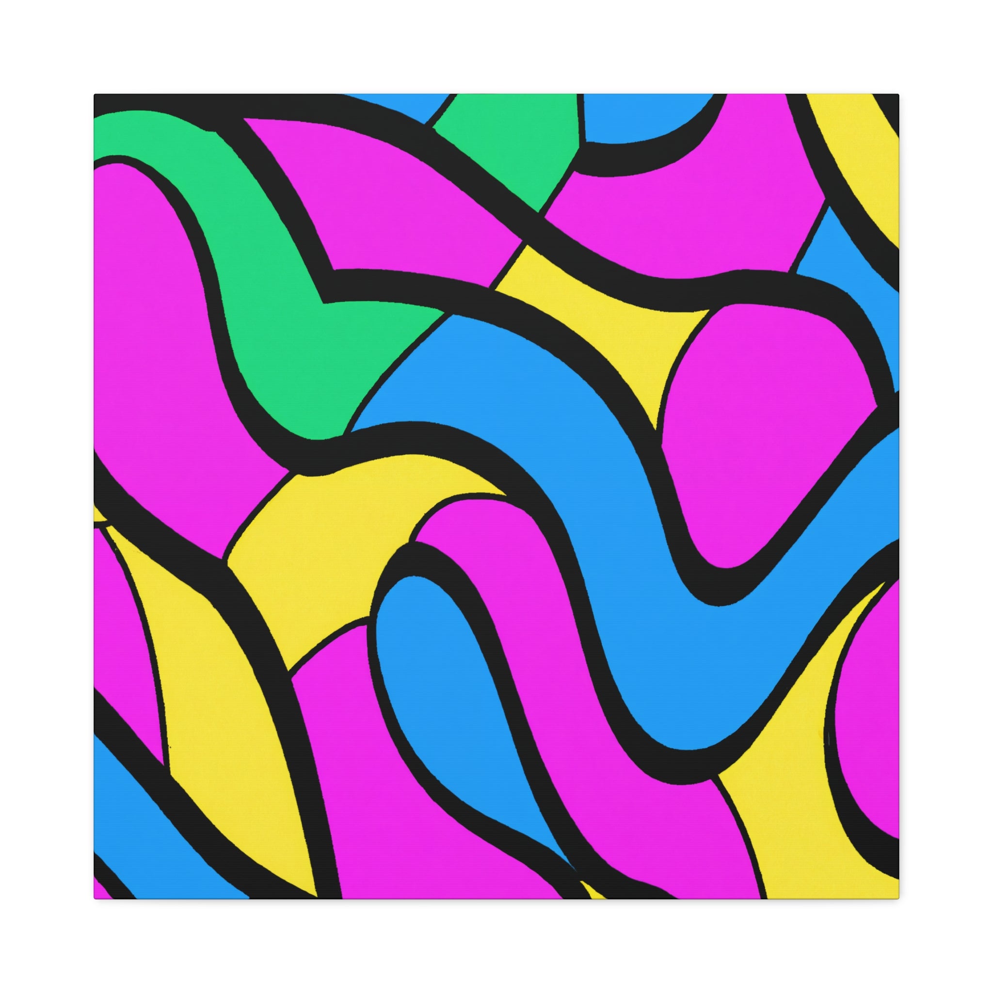 Groovy Whirlwind - Canvas