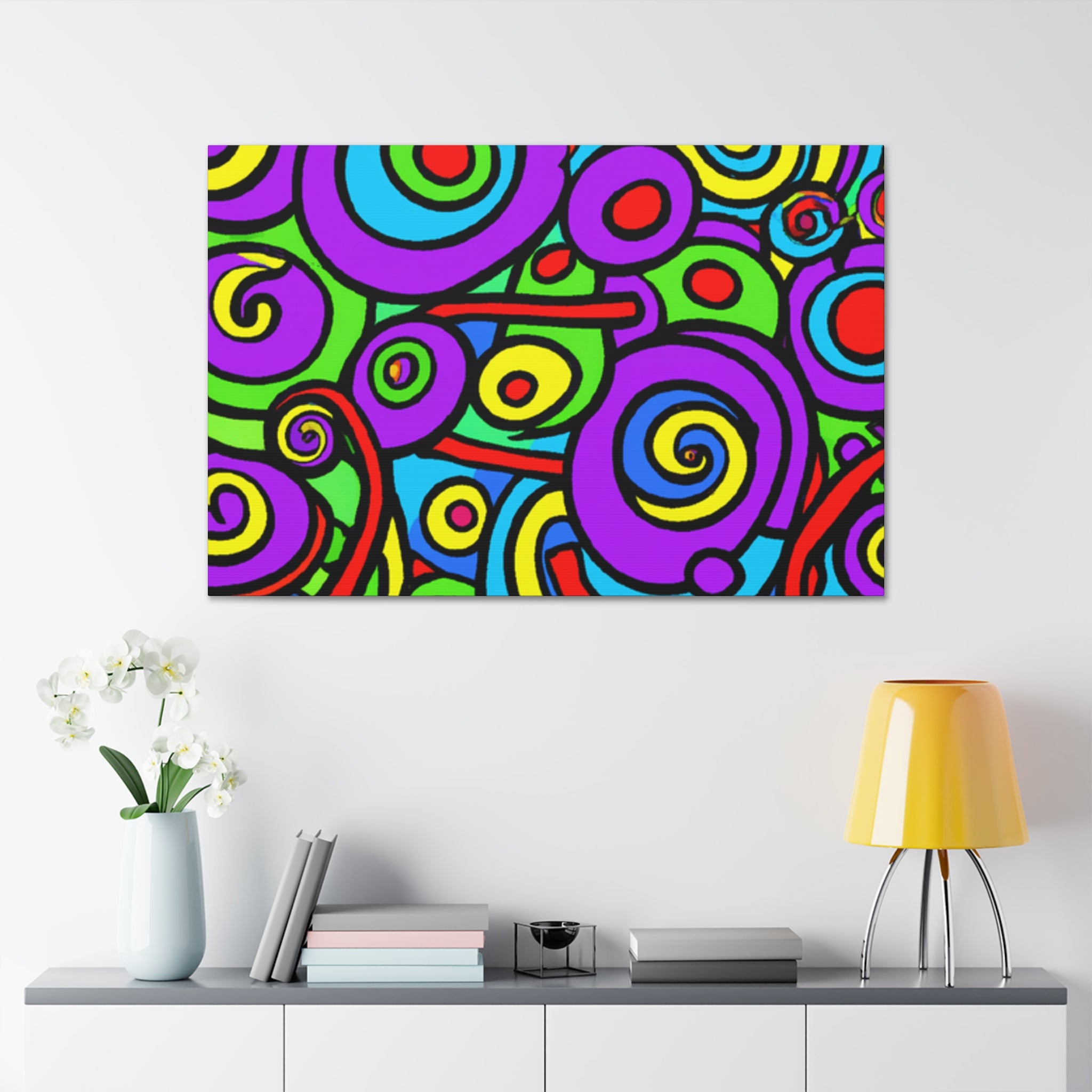 Color Groove. - Canvas
