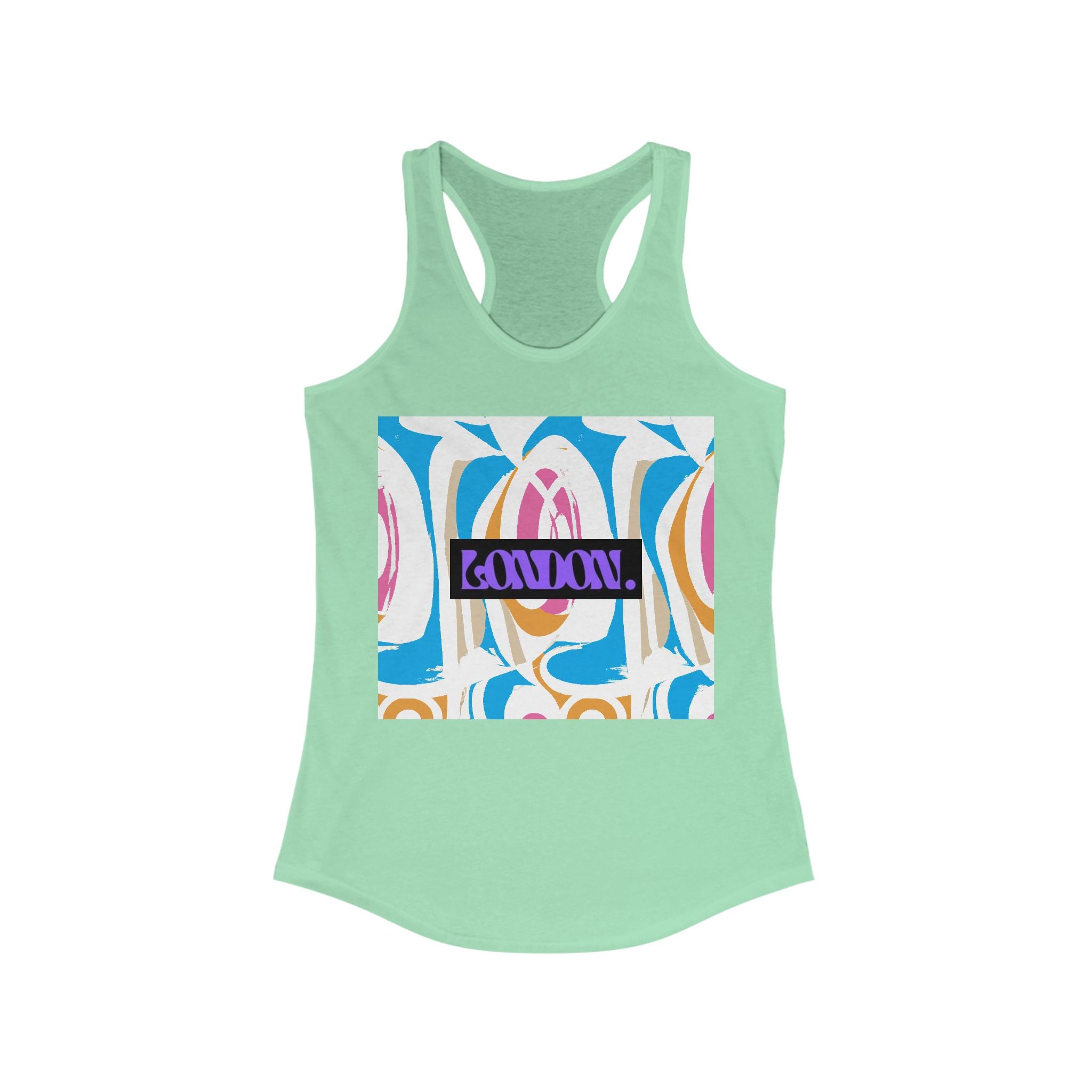 "Groovy Mirage" - Racerback Tank Top