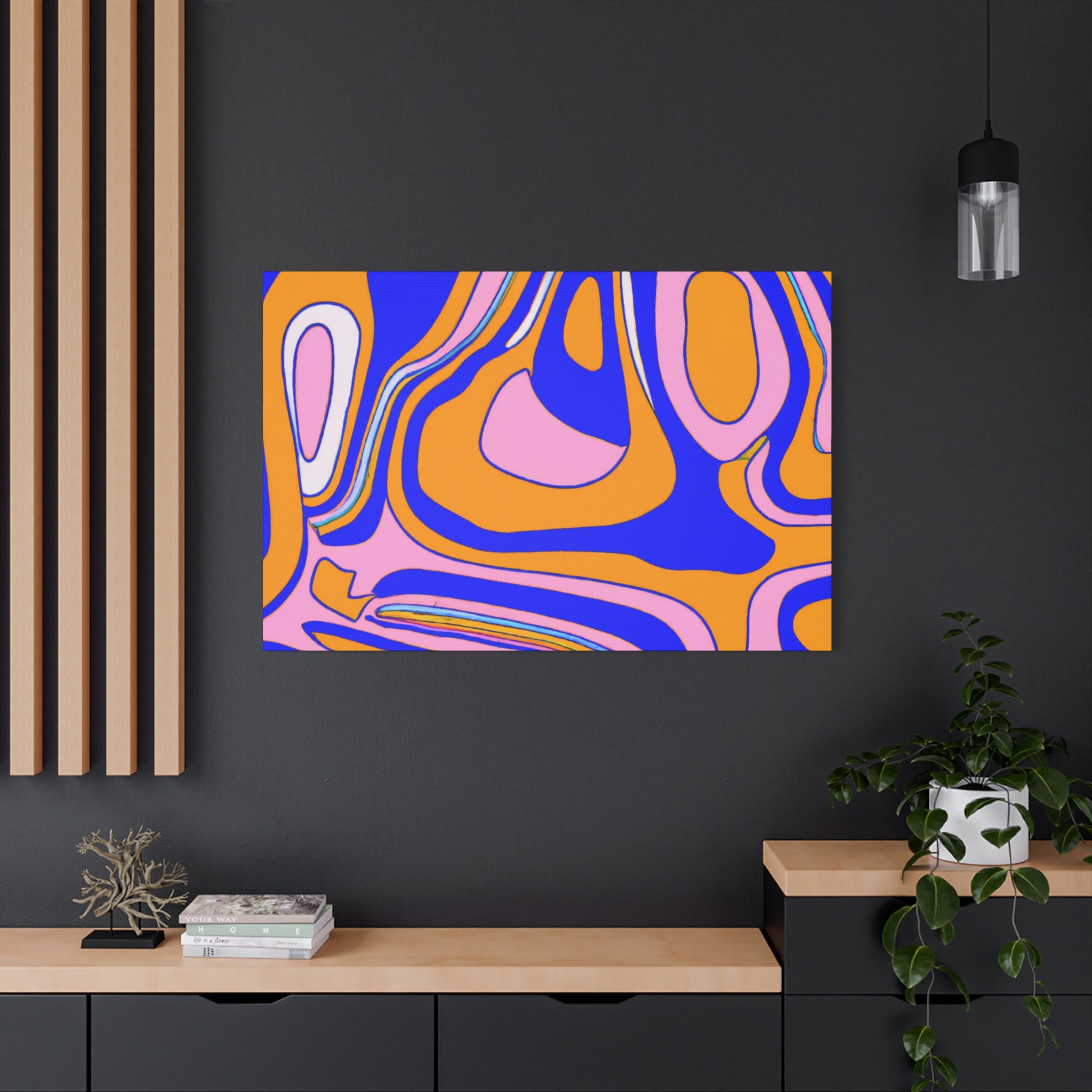 Groovy Spectrum - Canvas