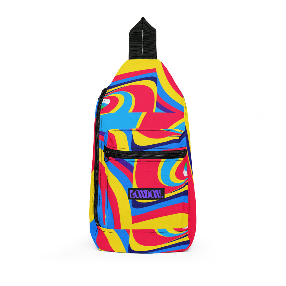 "Violet Stardust Groove" - Sling Bag