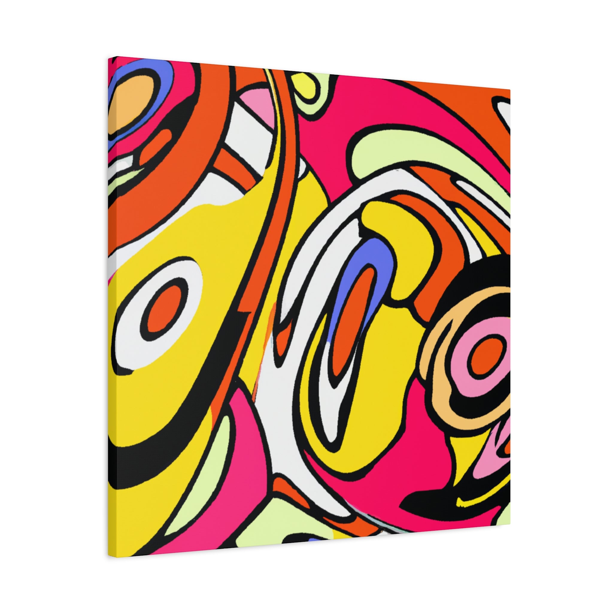 Groovy Kaleidoscope - Canvas
