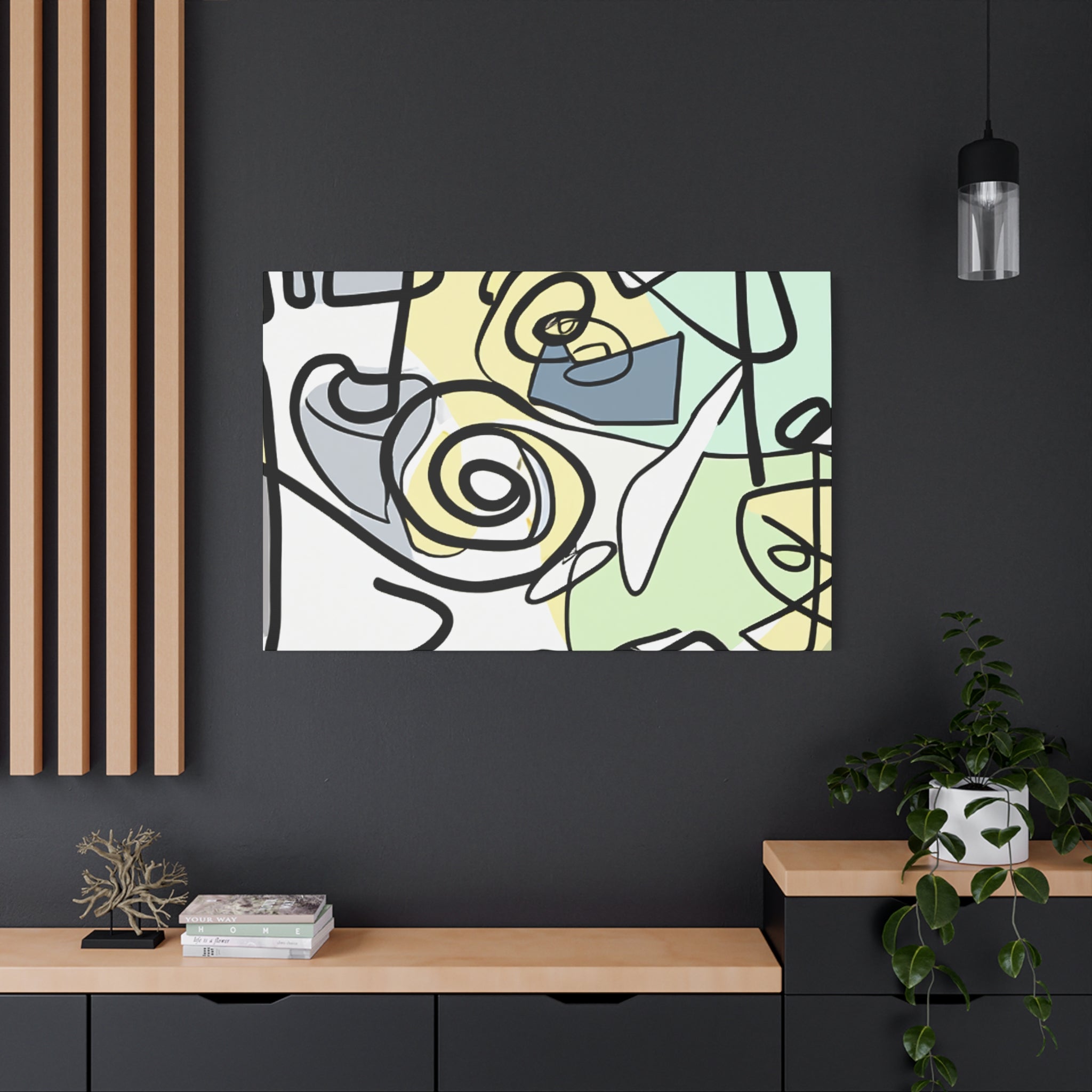 Groovy Kaleidoscope - Canvas