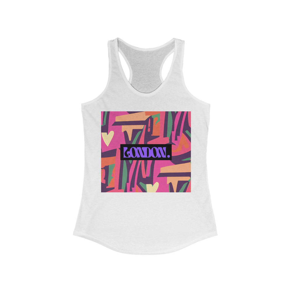 PsychedeliScope: Echoes of ModArt Fusion - Racerback Tank Top