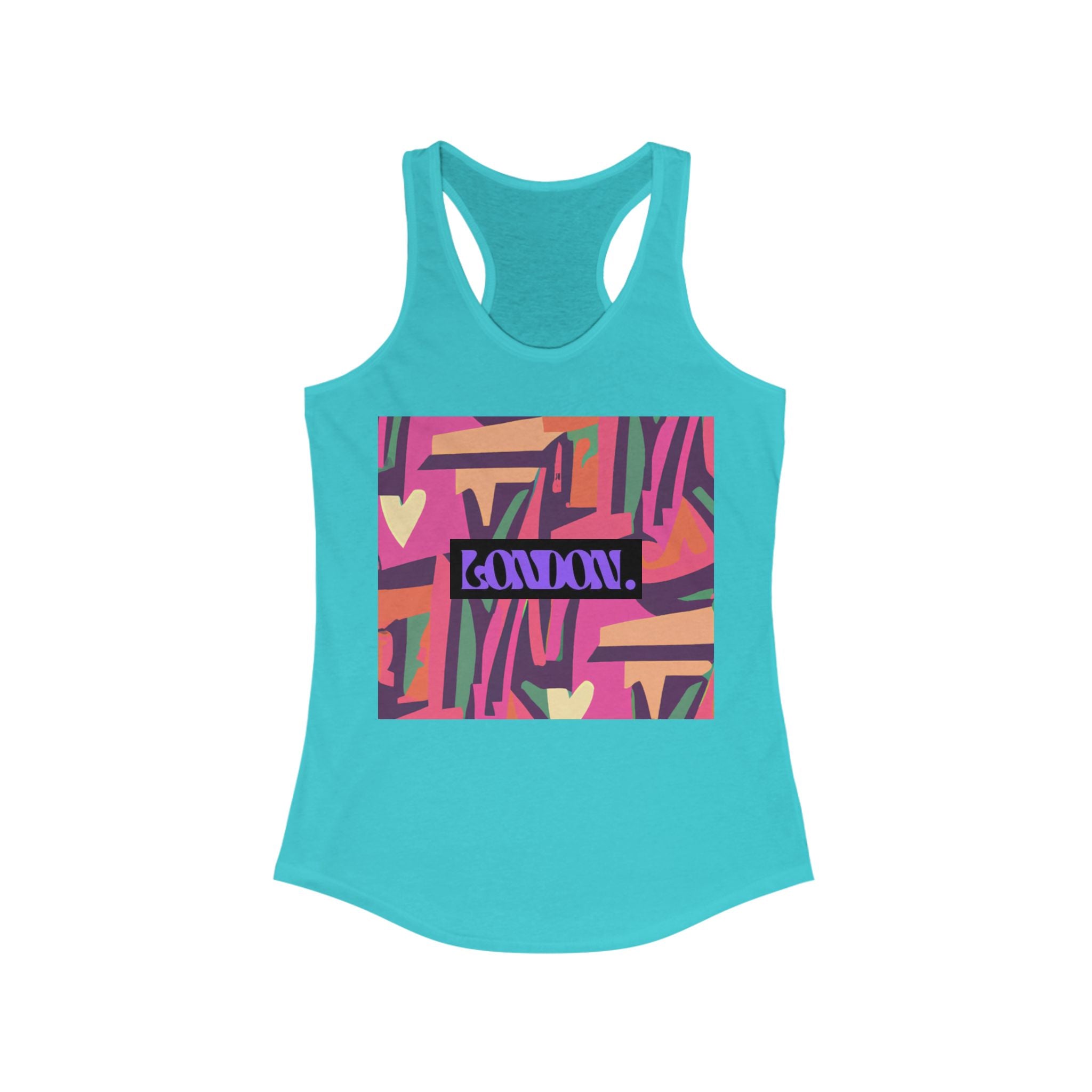 PsychedeliScope: Echoes of ModArt Fusion - Racerback Tank Top